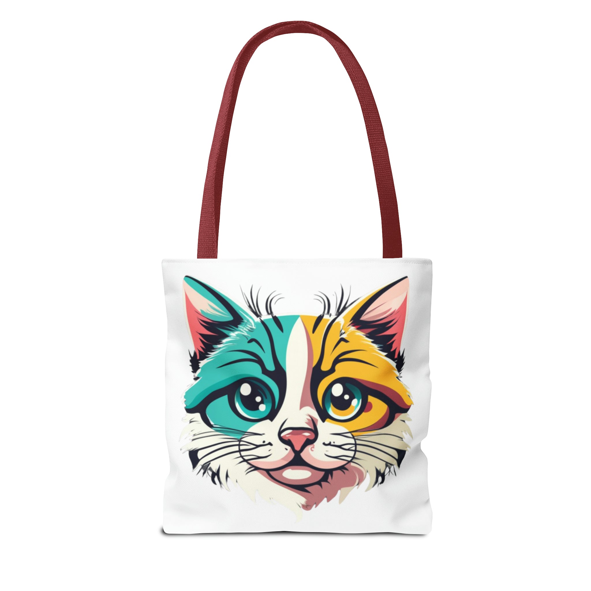 Cat Face Tote Bag (AOP)