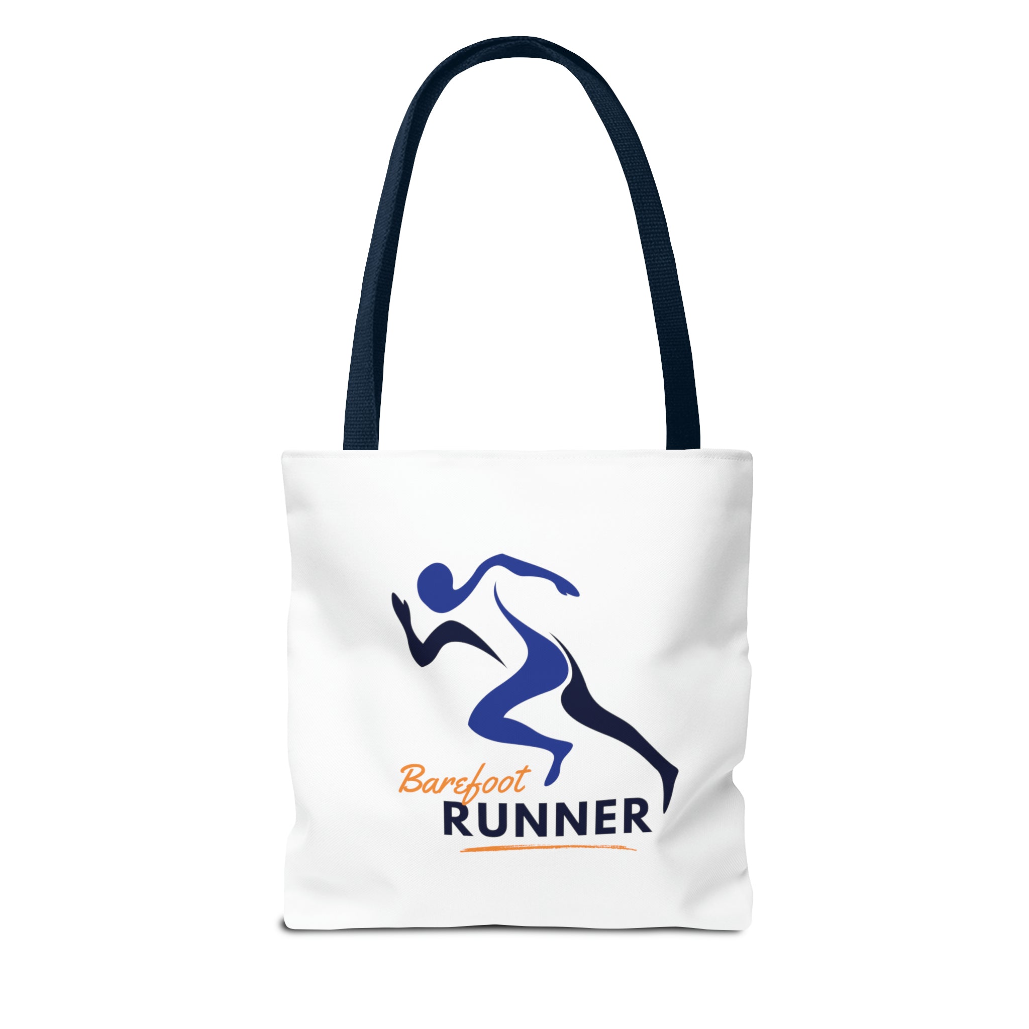 Barefoot Runner Tote Bag (AOP)