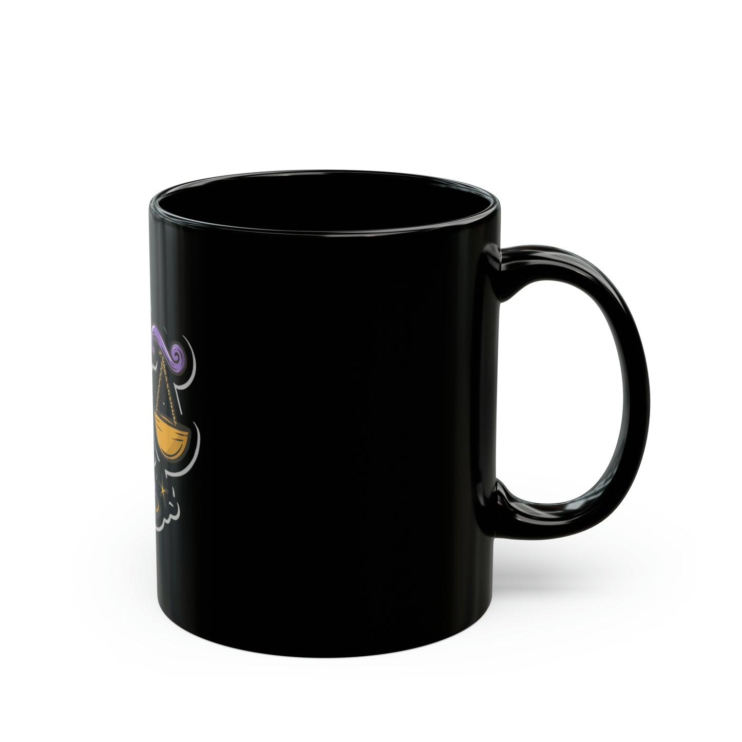 Libra 11oz Black Mug