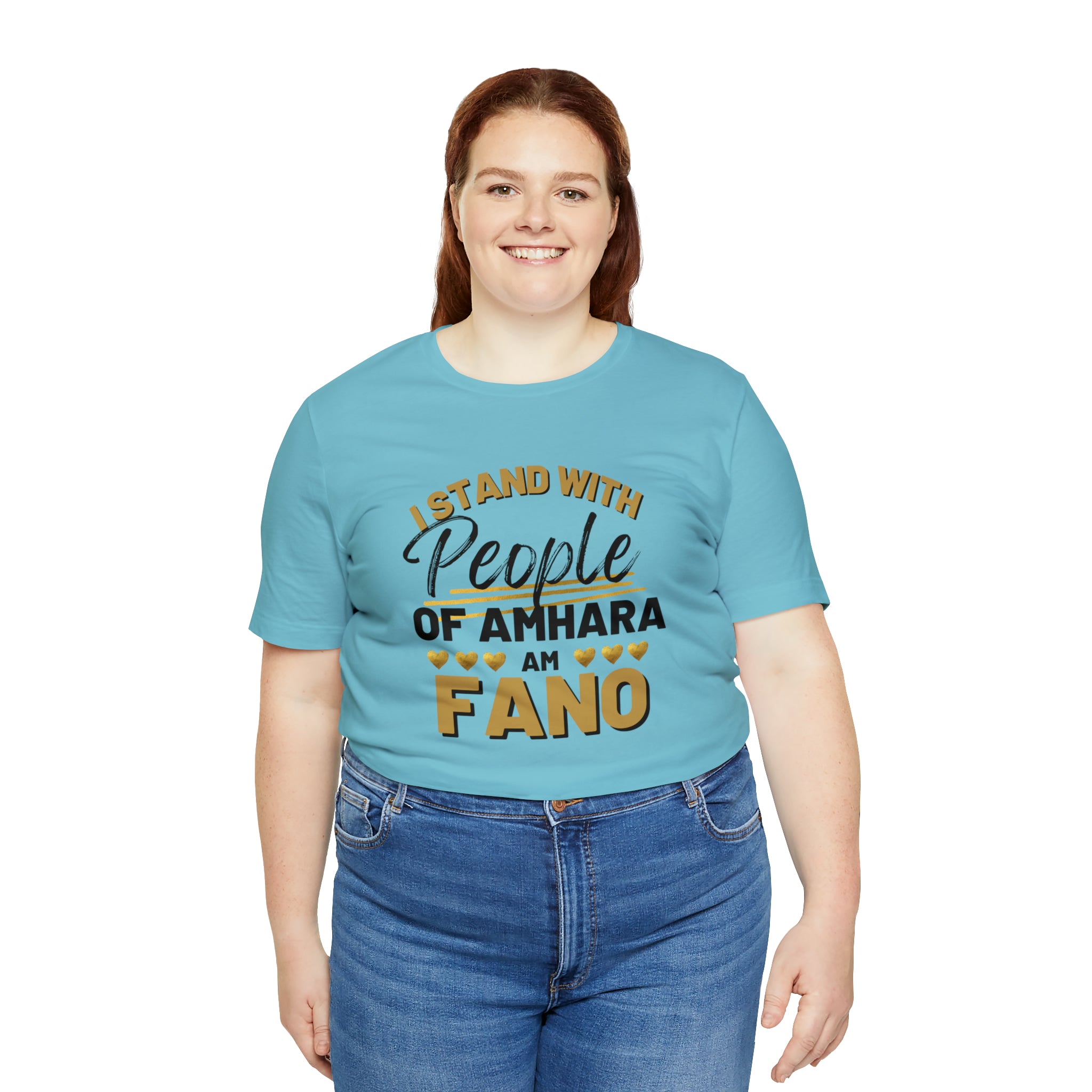 I STAND WITH FANO UNISEX JERSEY TEE