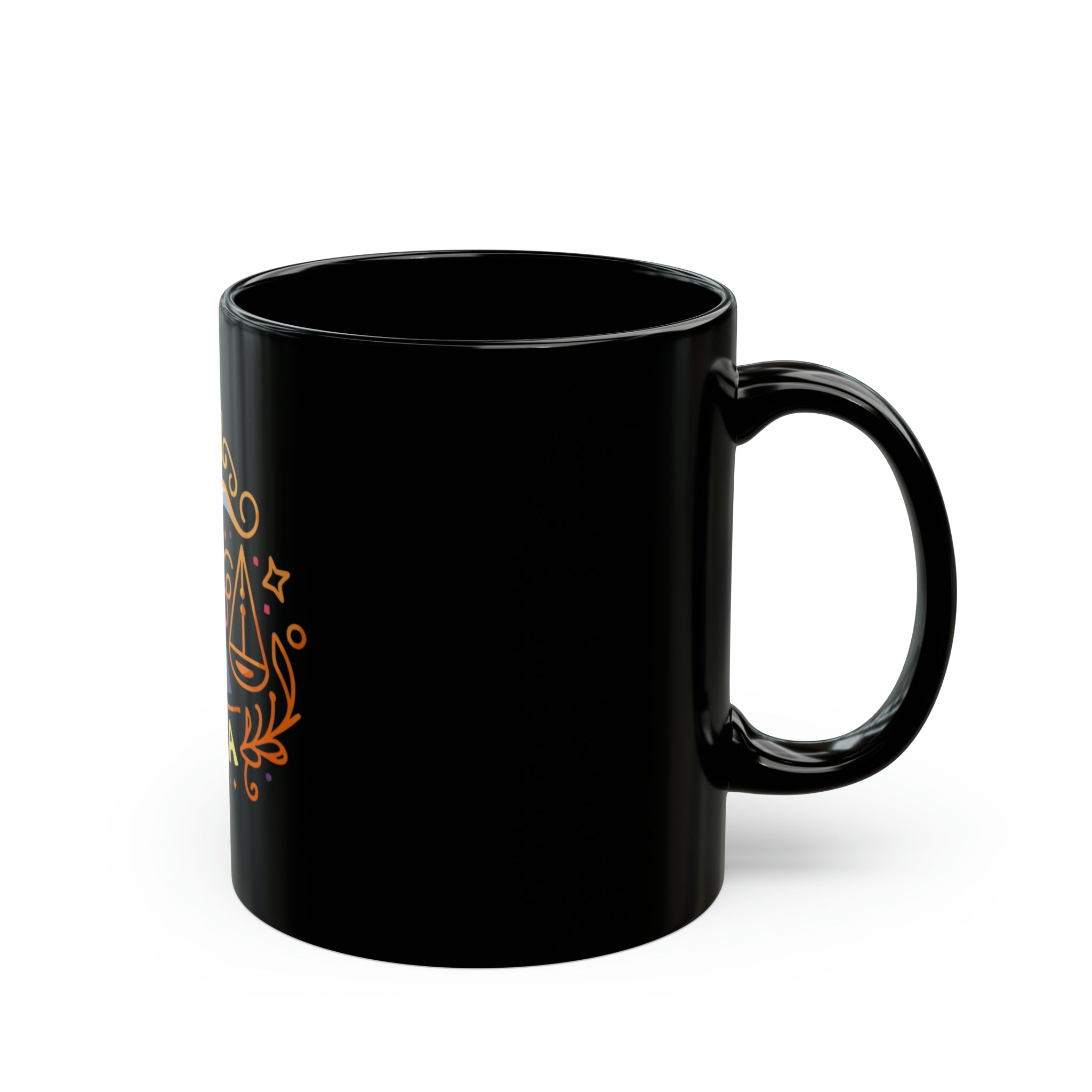 Libra 11oz Black Mug