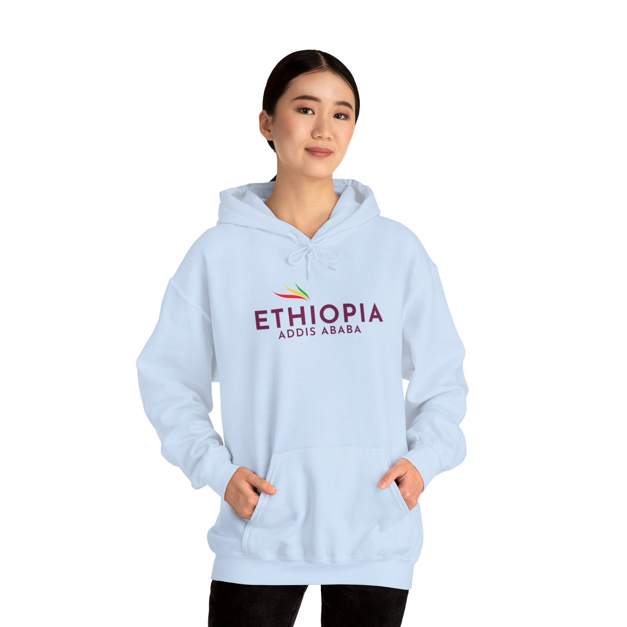 Ethiopia Addis Ababa Unisex Heavy Blend™ Hooded Sweatshirt