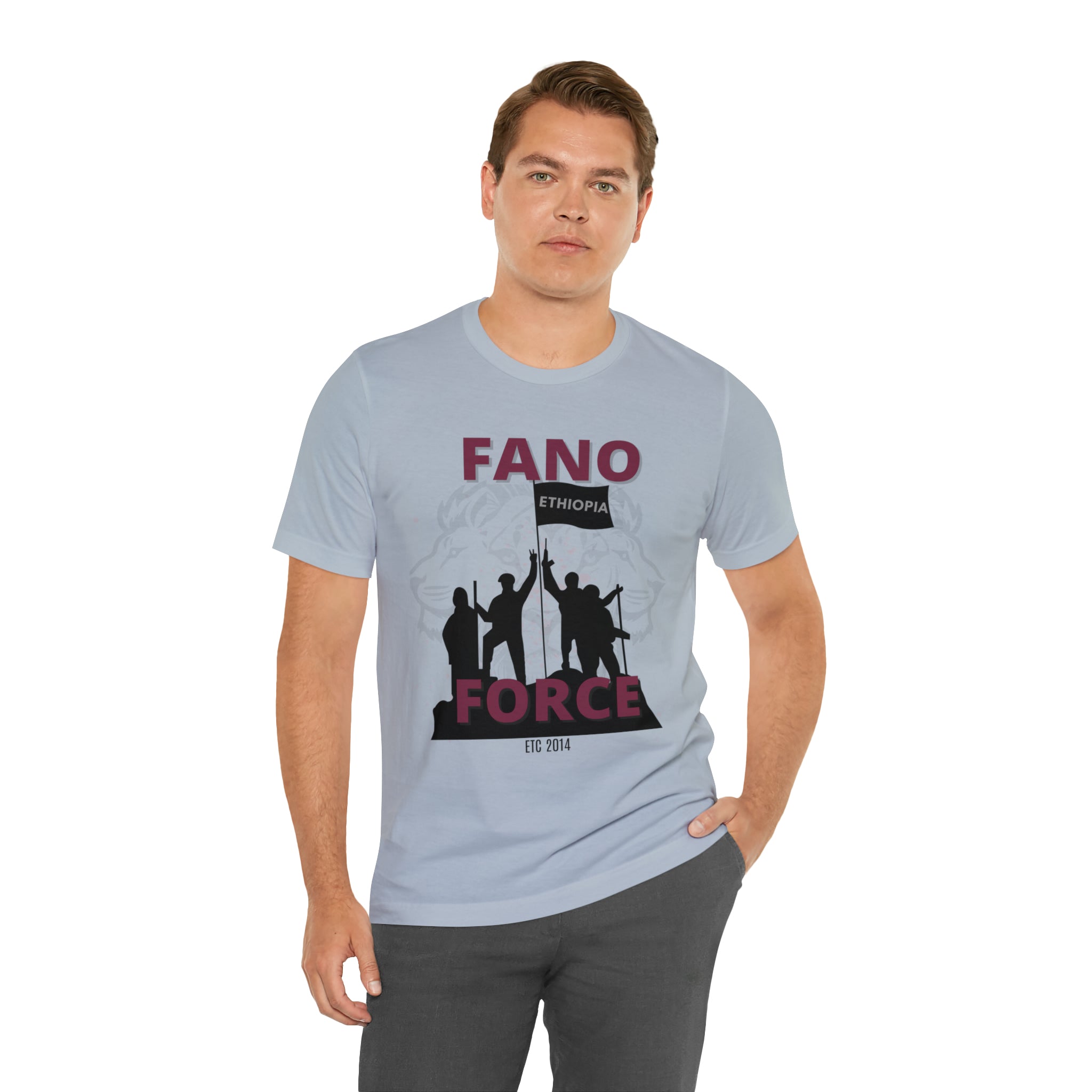 FANO GROUP WITH LION UNISEX JERSEY T-SHIRT