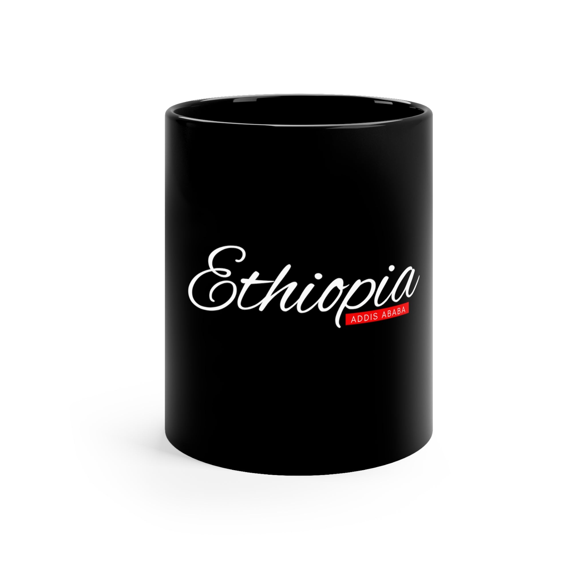 Ethiopia 11oz Black Mug