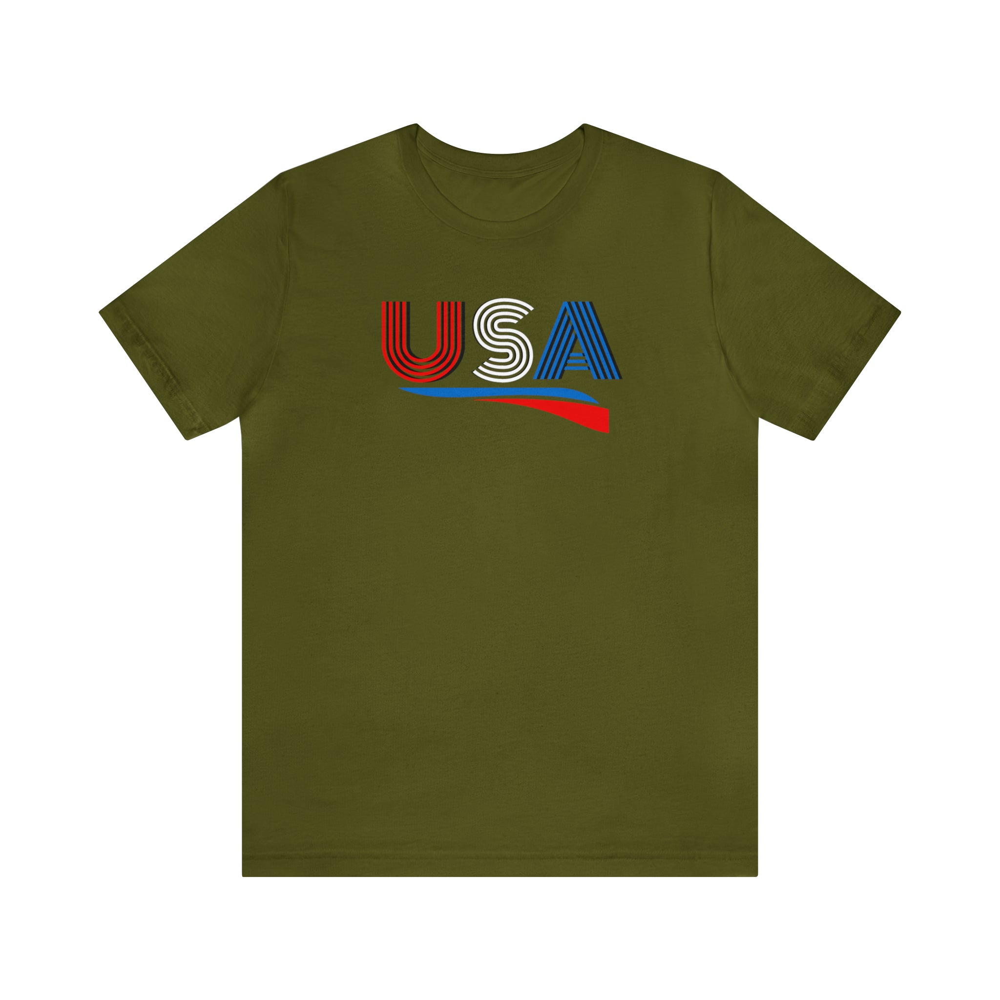 U.S.A UNISEX JERSEY SHORT SLEEVE TEE