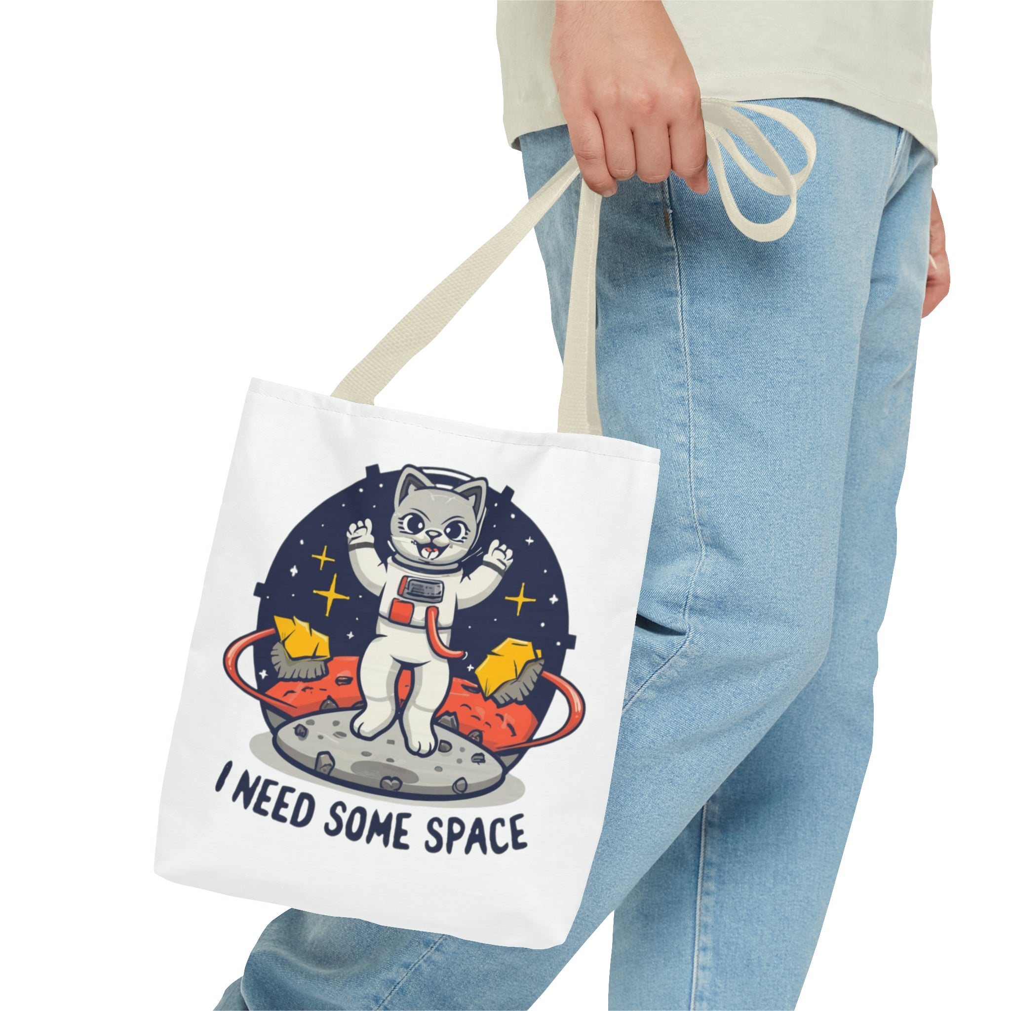 I Need Some Space Tote Bag (AOP)