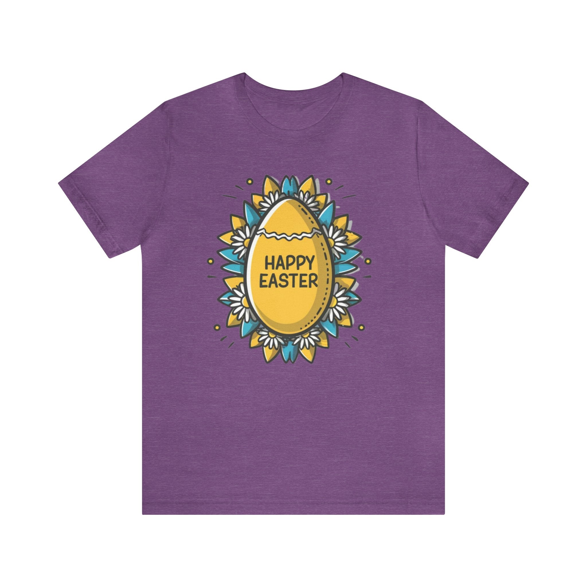 Happy Easter Unisex Jersey Short Sleeve Tee