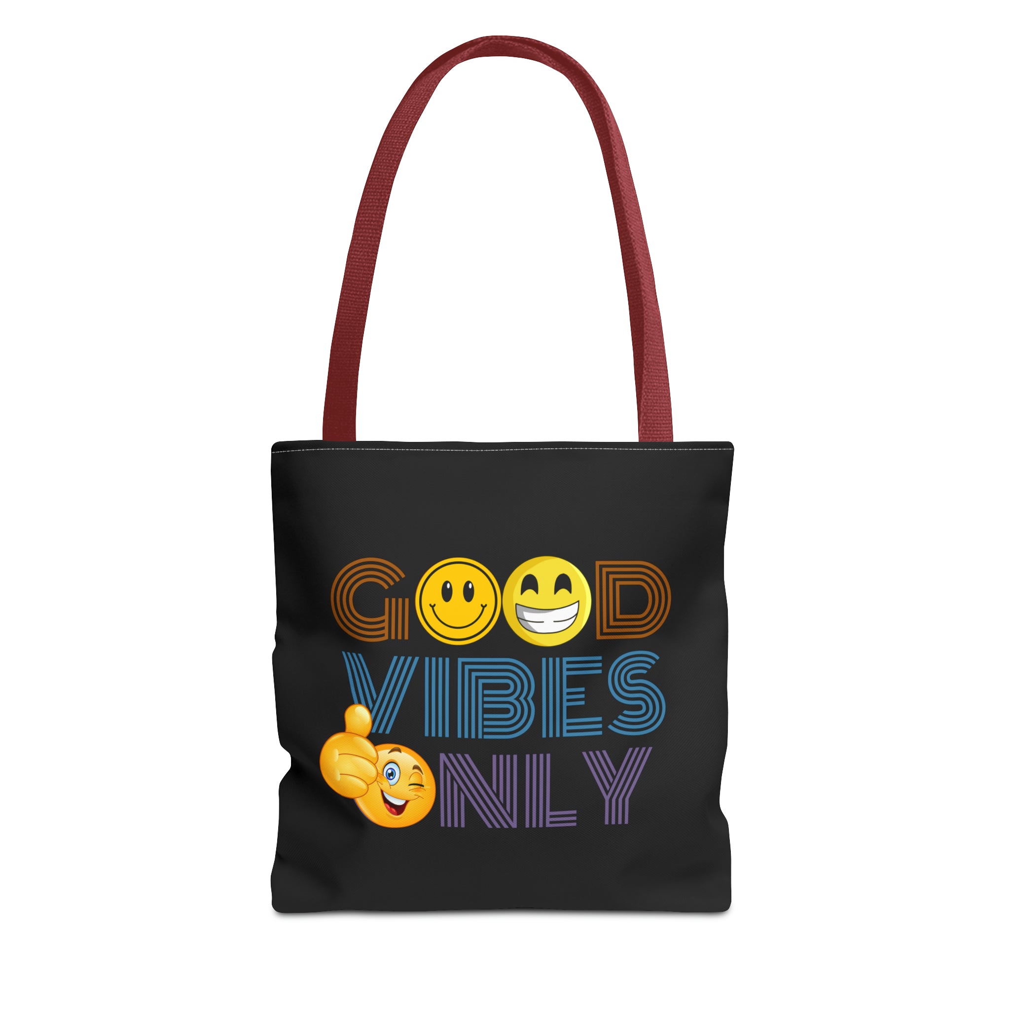 GOOD VIBES ONLY Tote Bag (AOP)