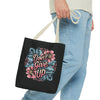 Don't Give Up Tote Bag (AOP)