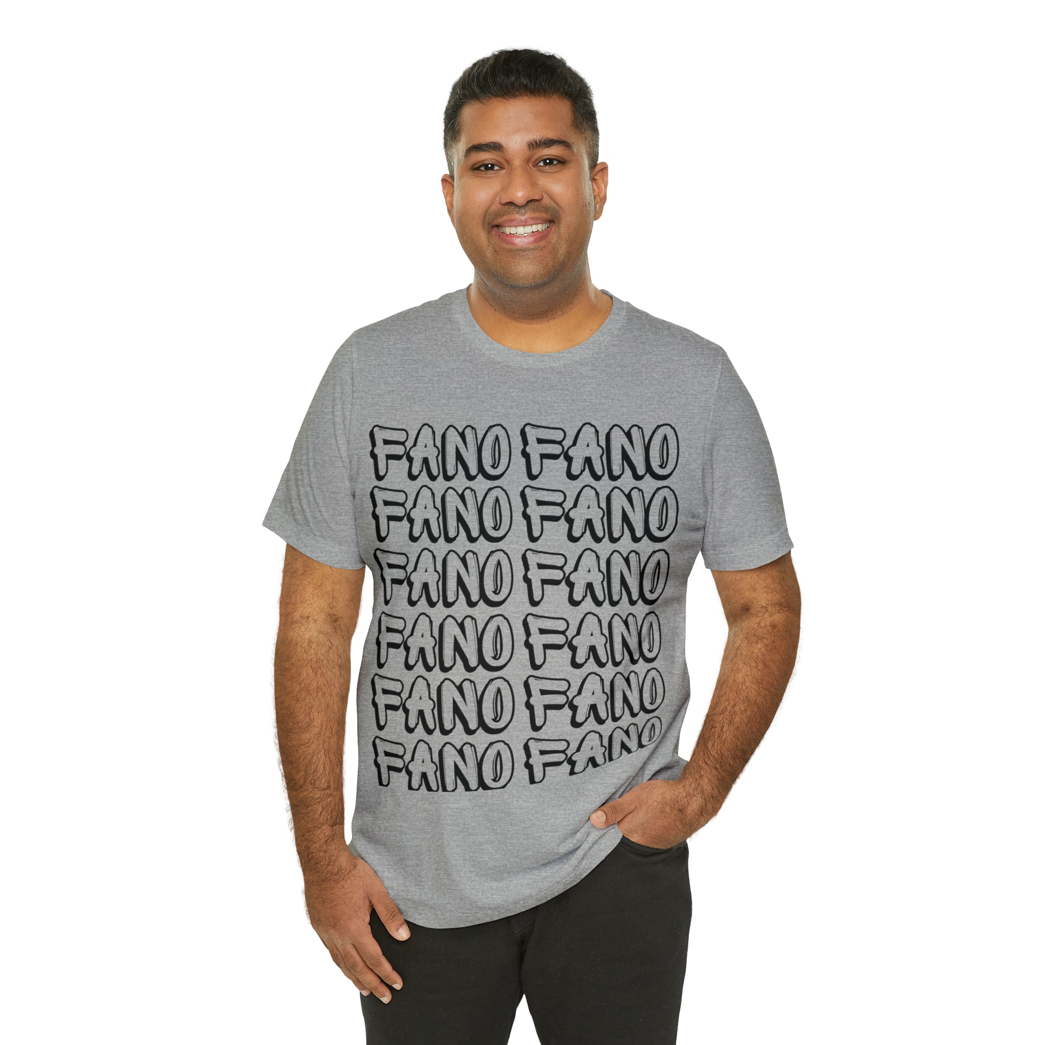 FANO FANO UNISEX JERSEY SHORT SLEEVE TEE