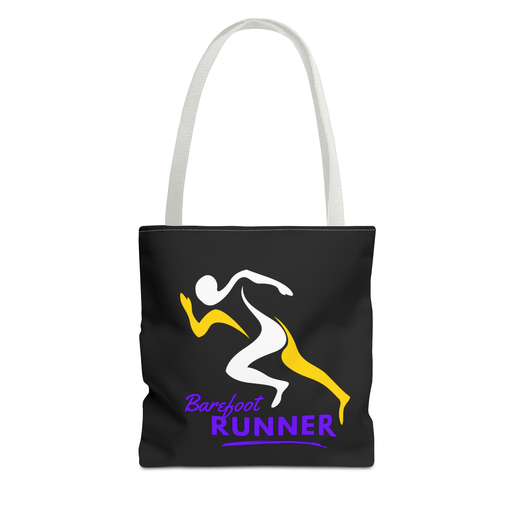 Barefoot Runner Tote Bag (AOP)