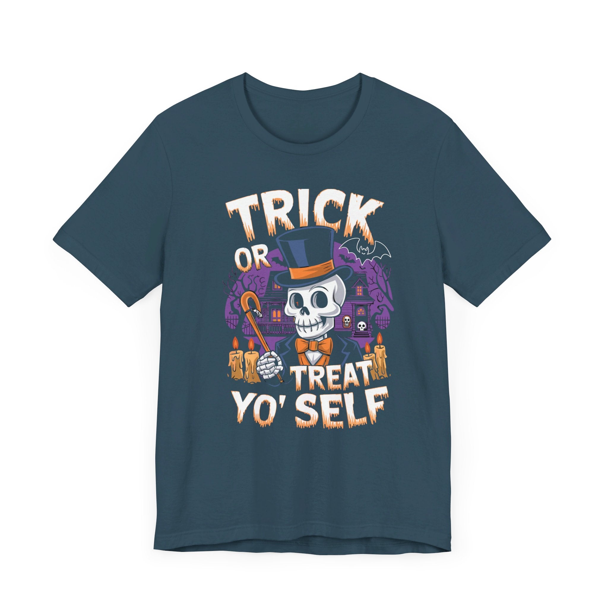 Trick or Treat Unisex Jersey Short Sleeve Tee