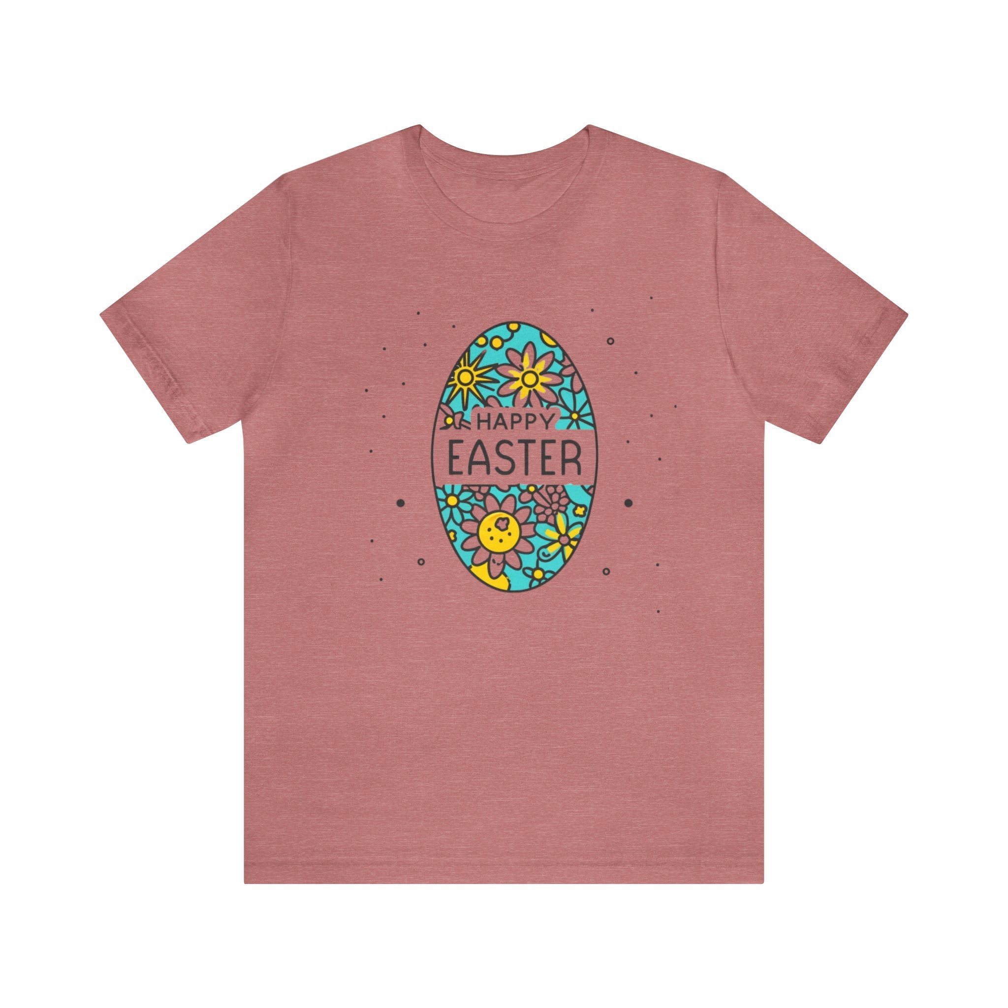 Happy Easter Unisex Jersey Short Sleeve Tee