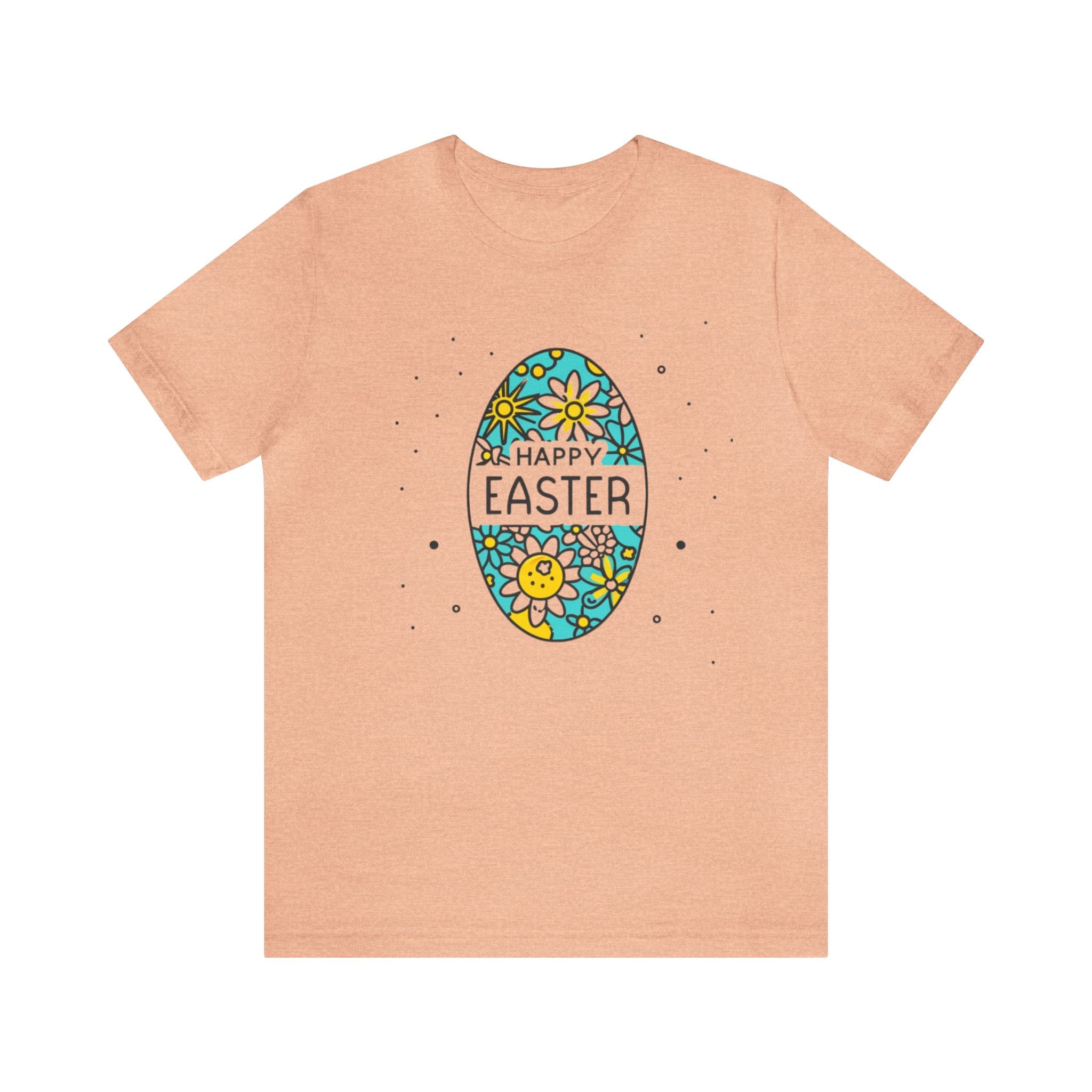 Happy Easter Unisex Jersey Short Sleeve Tee