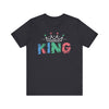 King Unisex Jersey Short Sleeve Tee