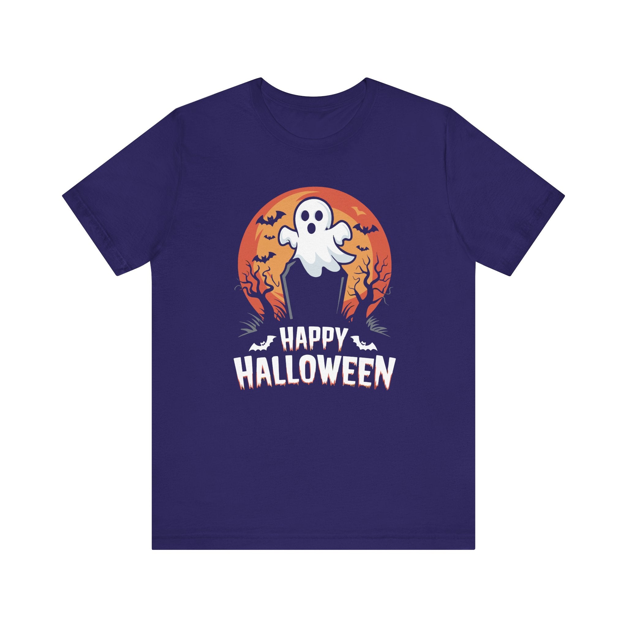 Happy Halloween Unisex Jersey Short Sleeve Tee