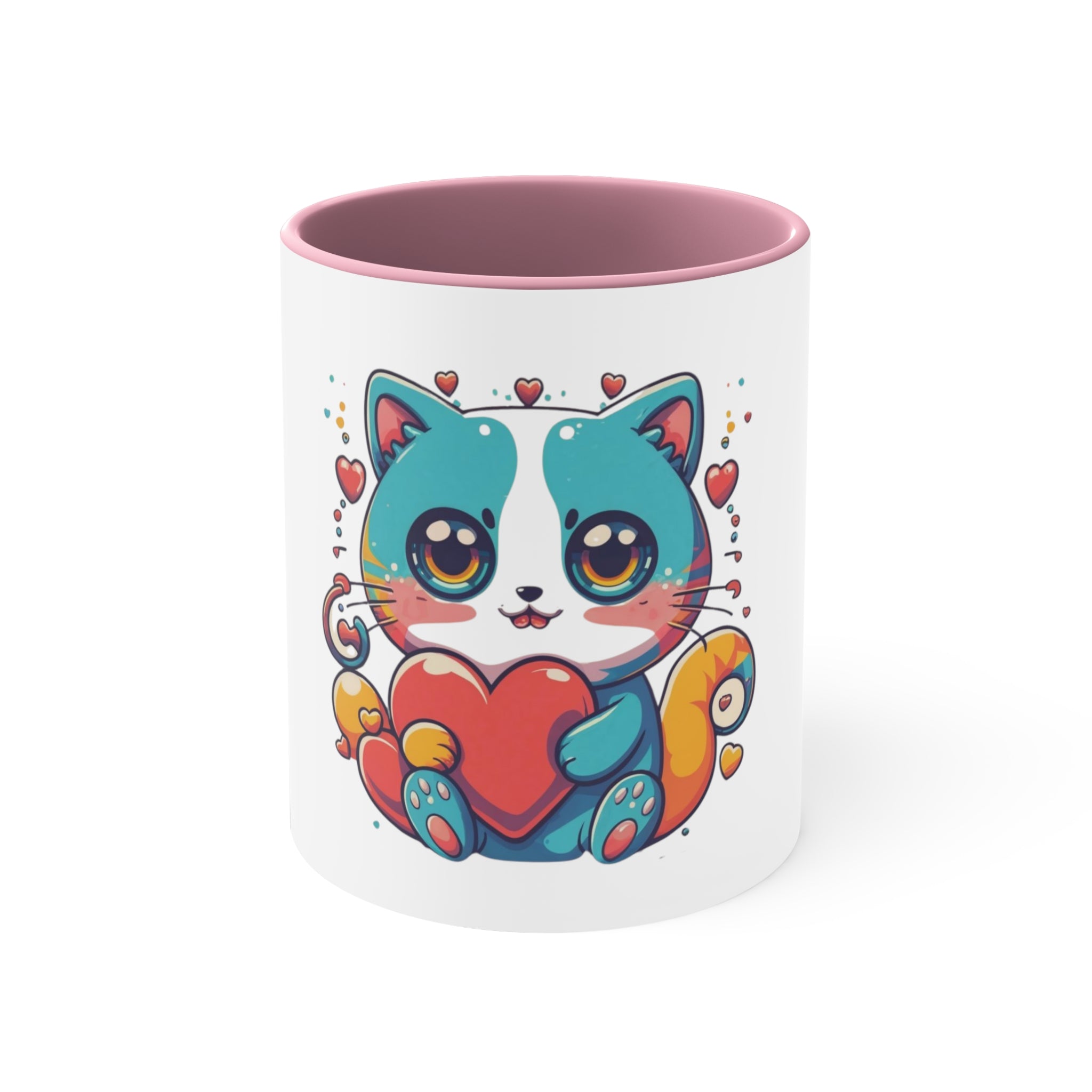 Cute Cat White Mug 11oz