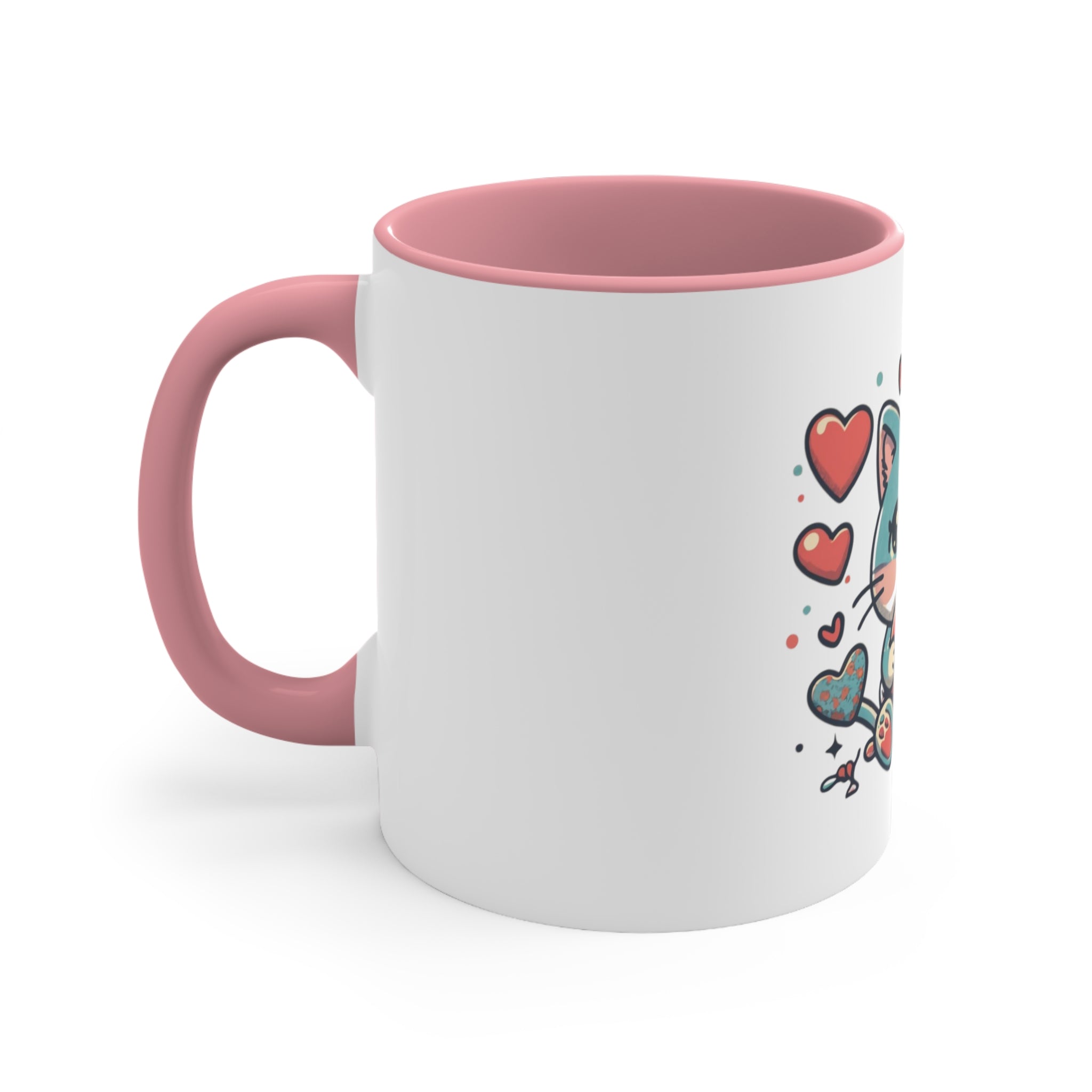 Cute Cat White Mug 11oz