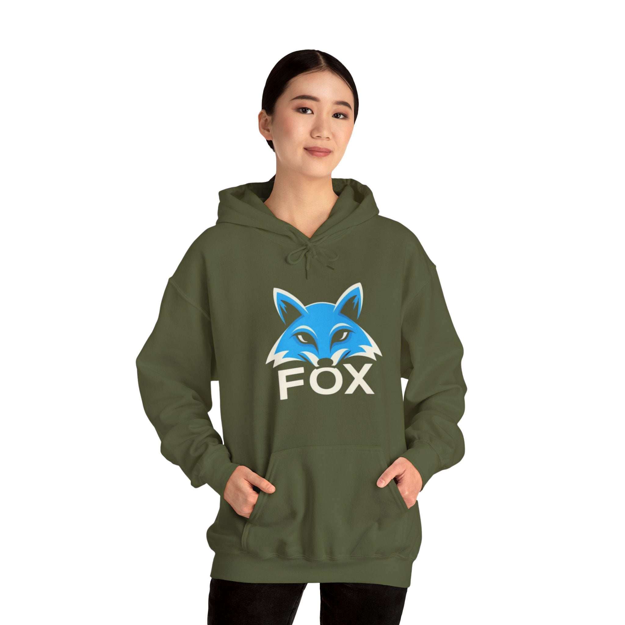 Fox Unisex Heavy Blend™ Hooded Sweatshirt