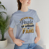 I STAND WITH FANO UNISEX JERSEY TEE