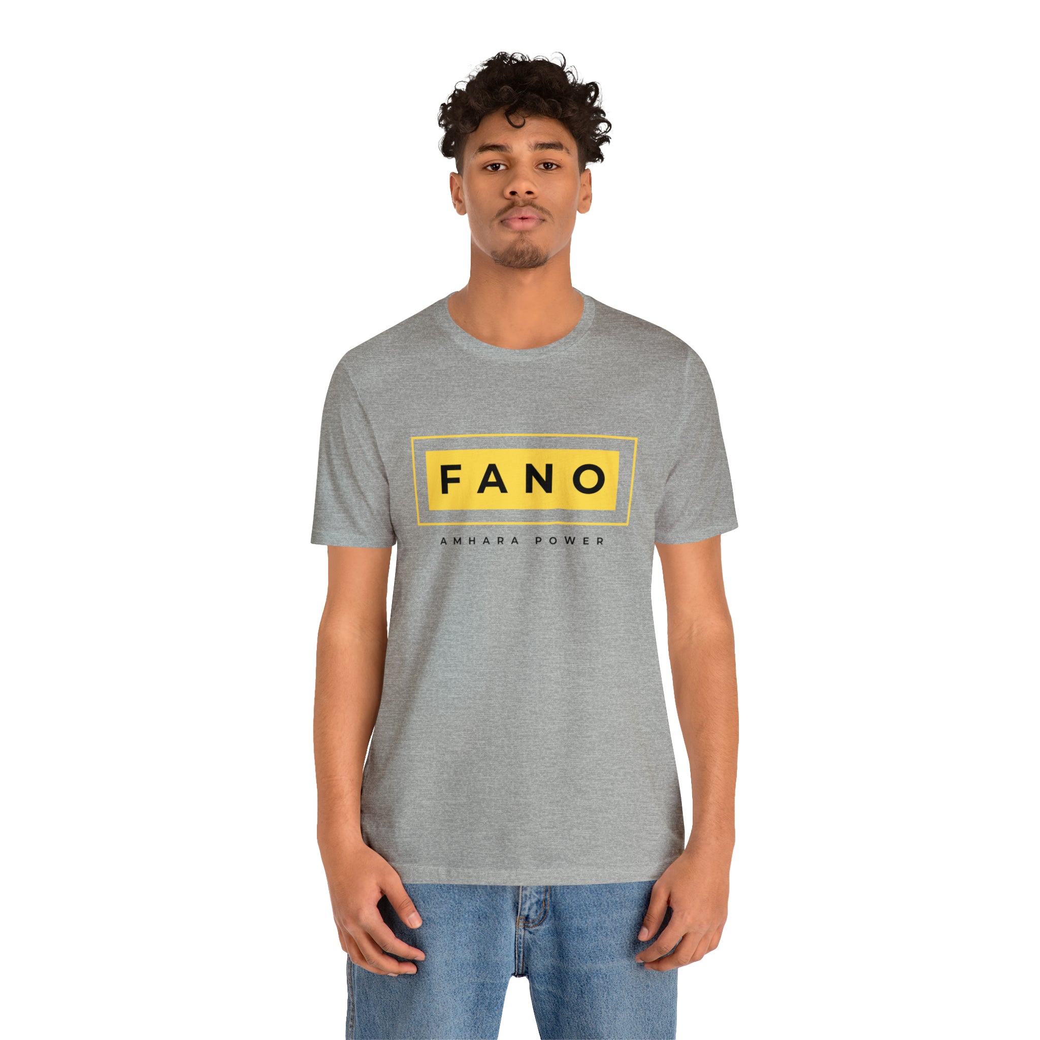 UNISEX FANO YELLOW JERSEY TEE