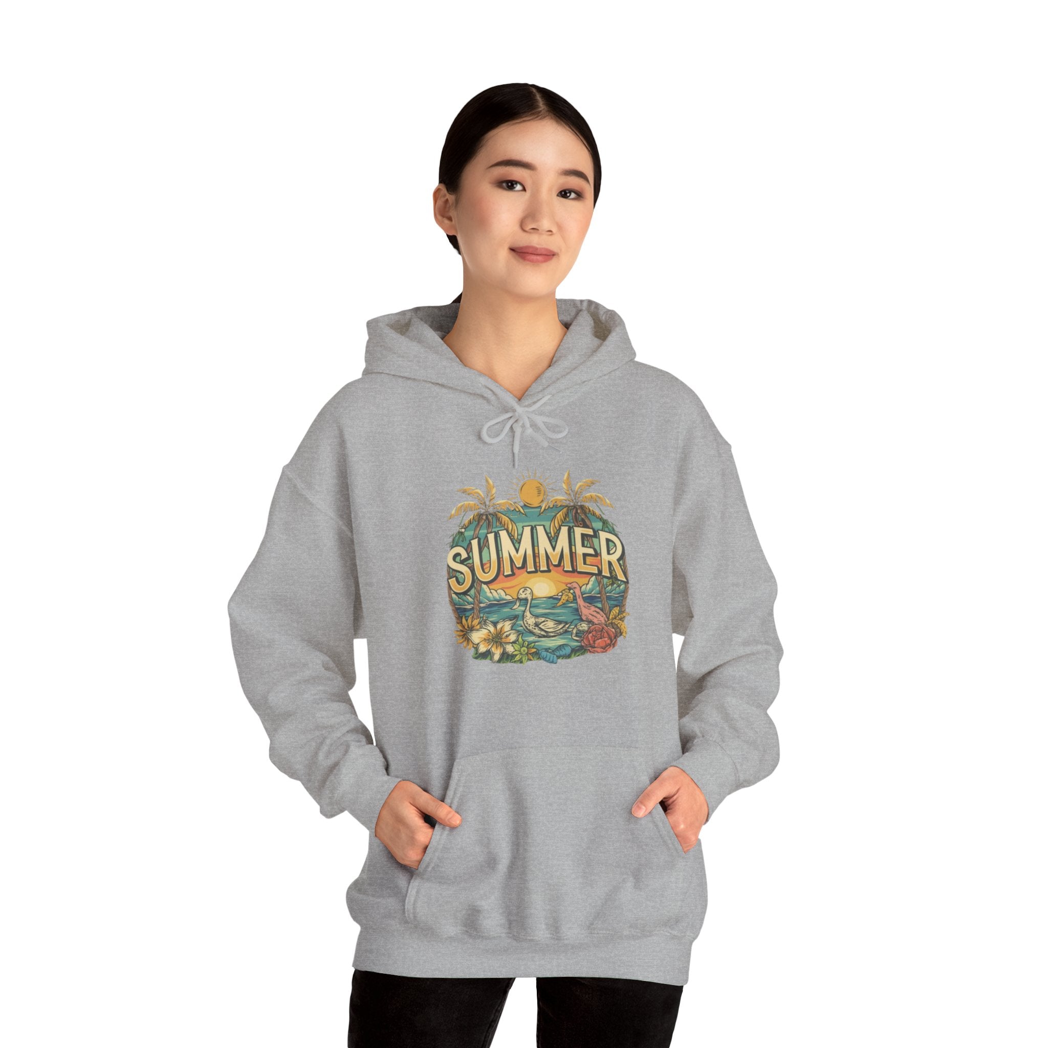 Summer Unisex Heavy Blend™ Hooded Sweatshirt