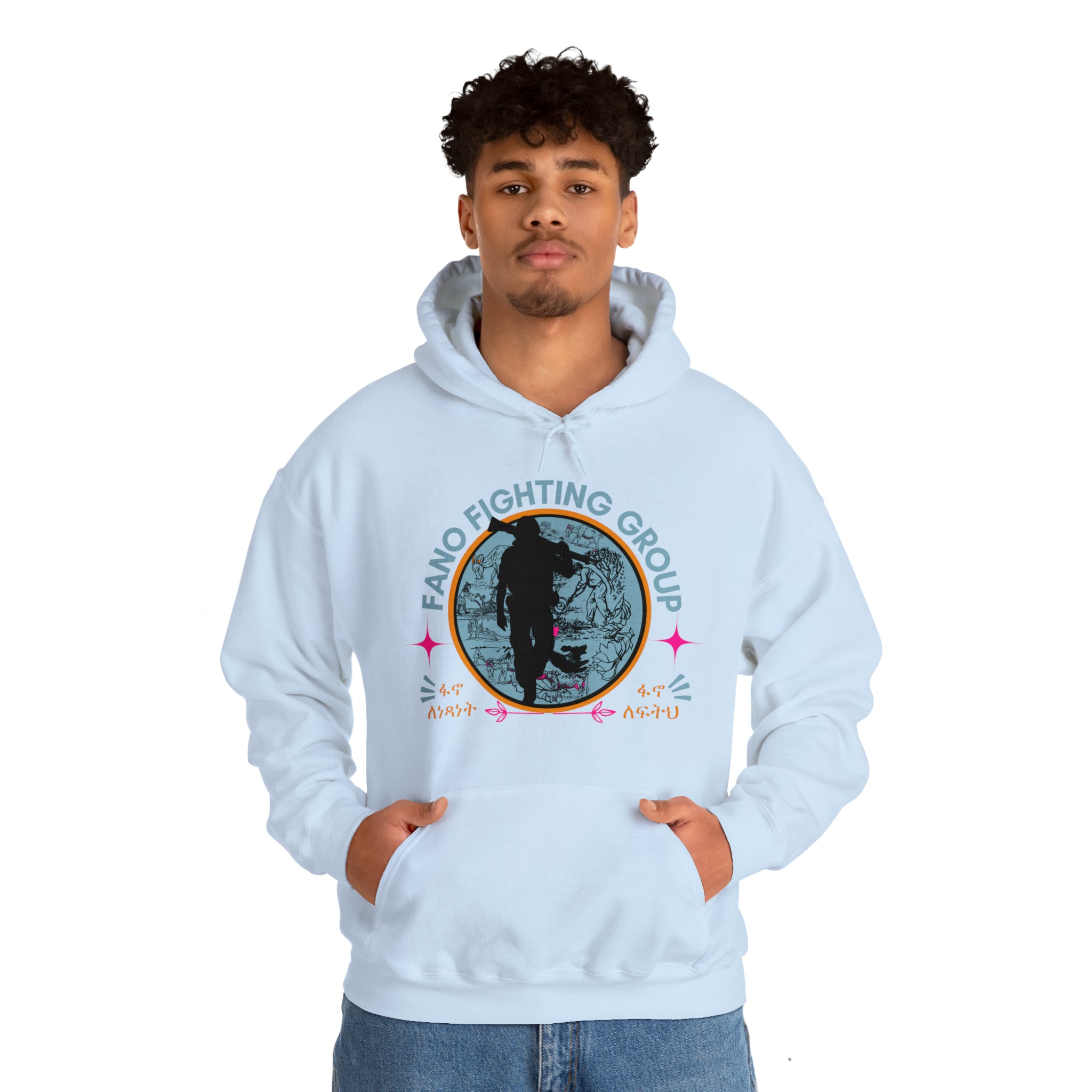 FANO FIGHTING GROUP UNISEX HEAVY BLEND HOODIE