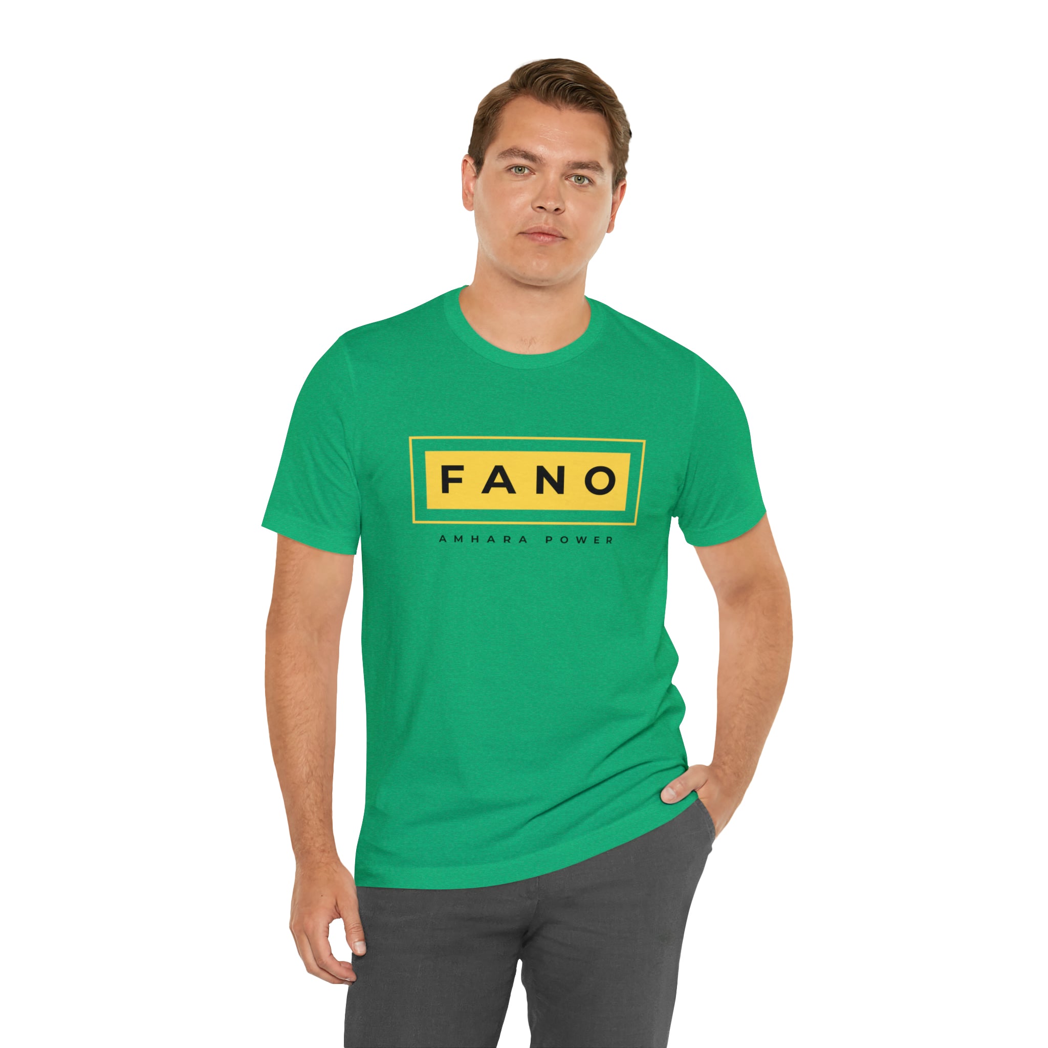 UNISEX FANO YELLOW JERSEY TEE