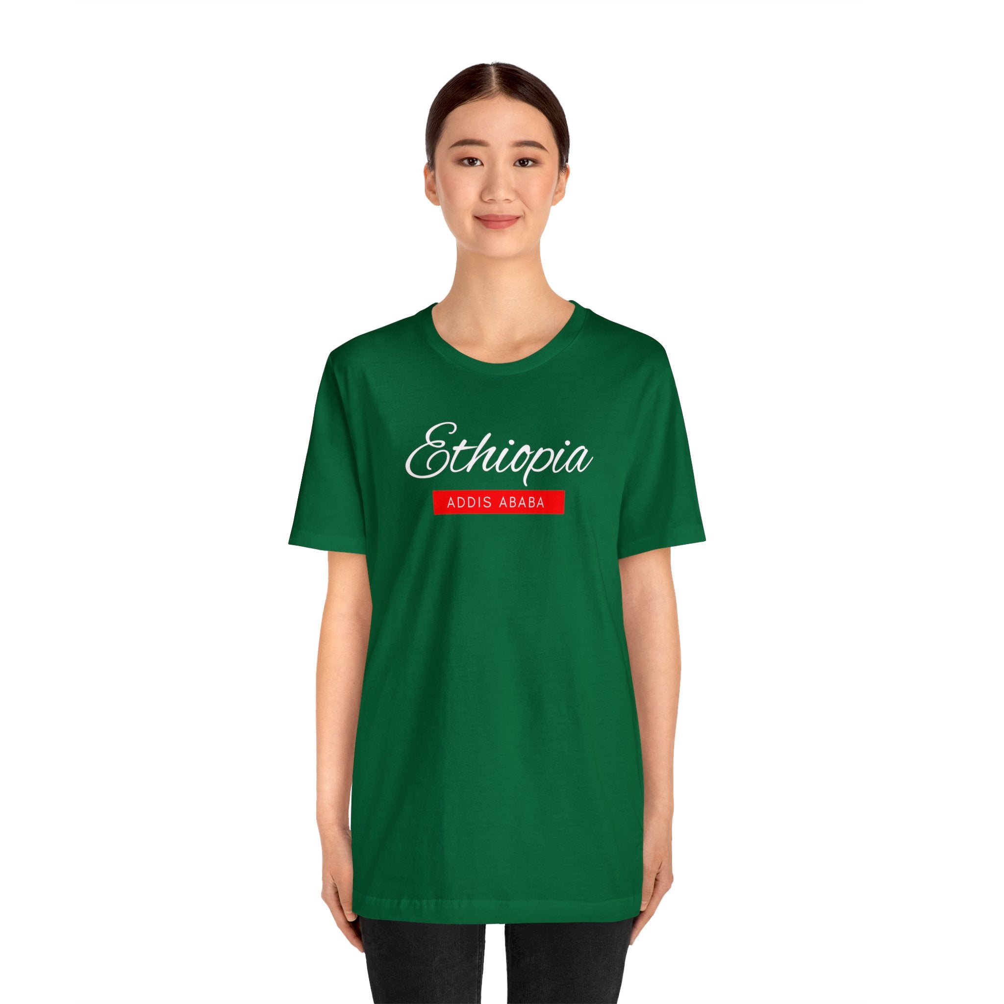 Ethiopia Addis Ababa Unisex Jersey Short Sleeve Tee