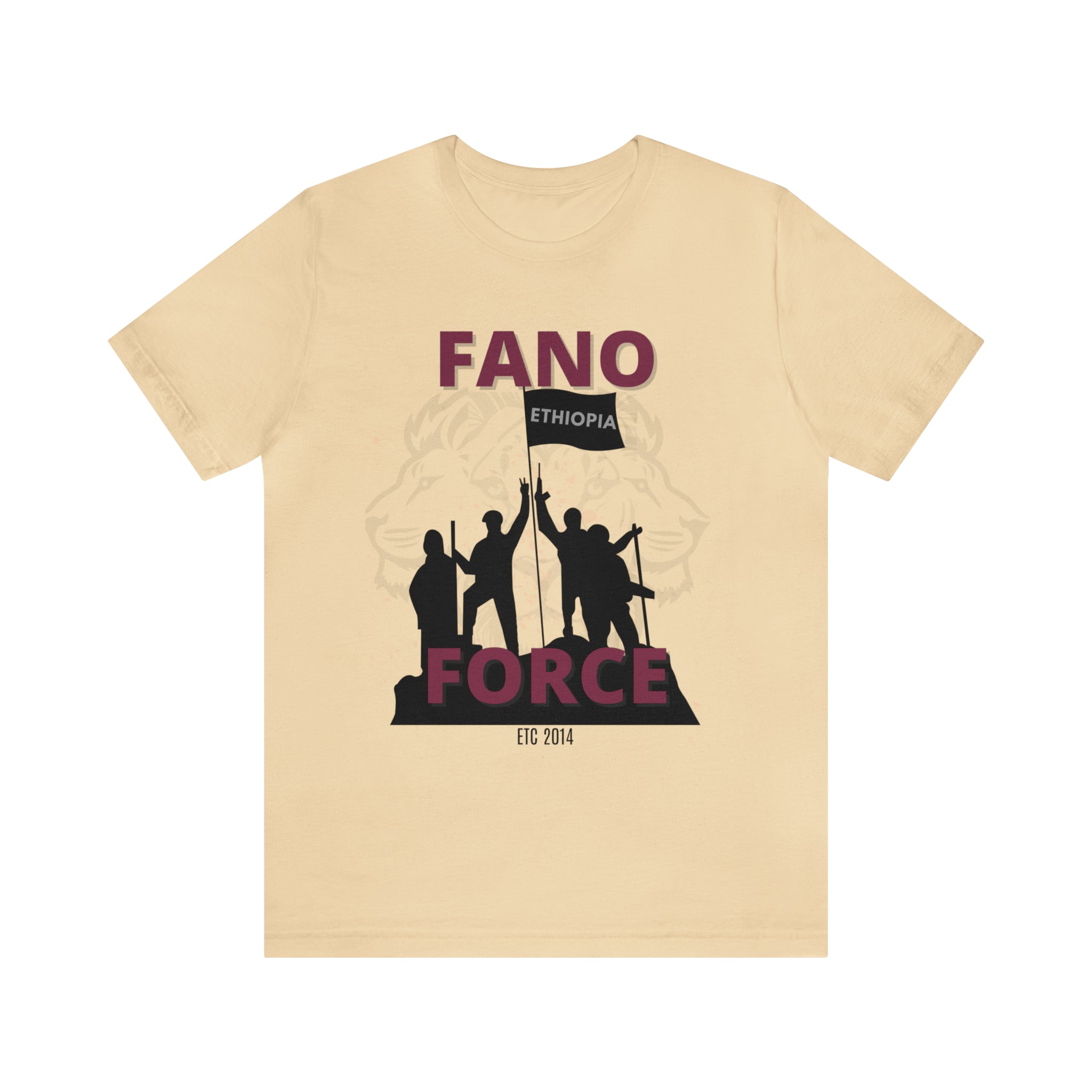 FANO GROUP WITH LION UNISEX JERSEY T-SHIRT