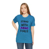 STAND WITH FANO UNISEX JERSEY TEE