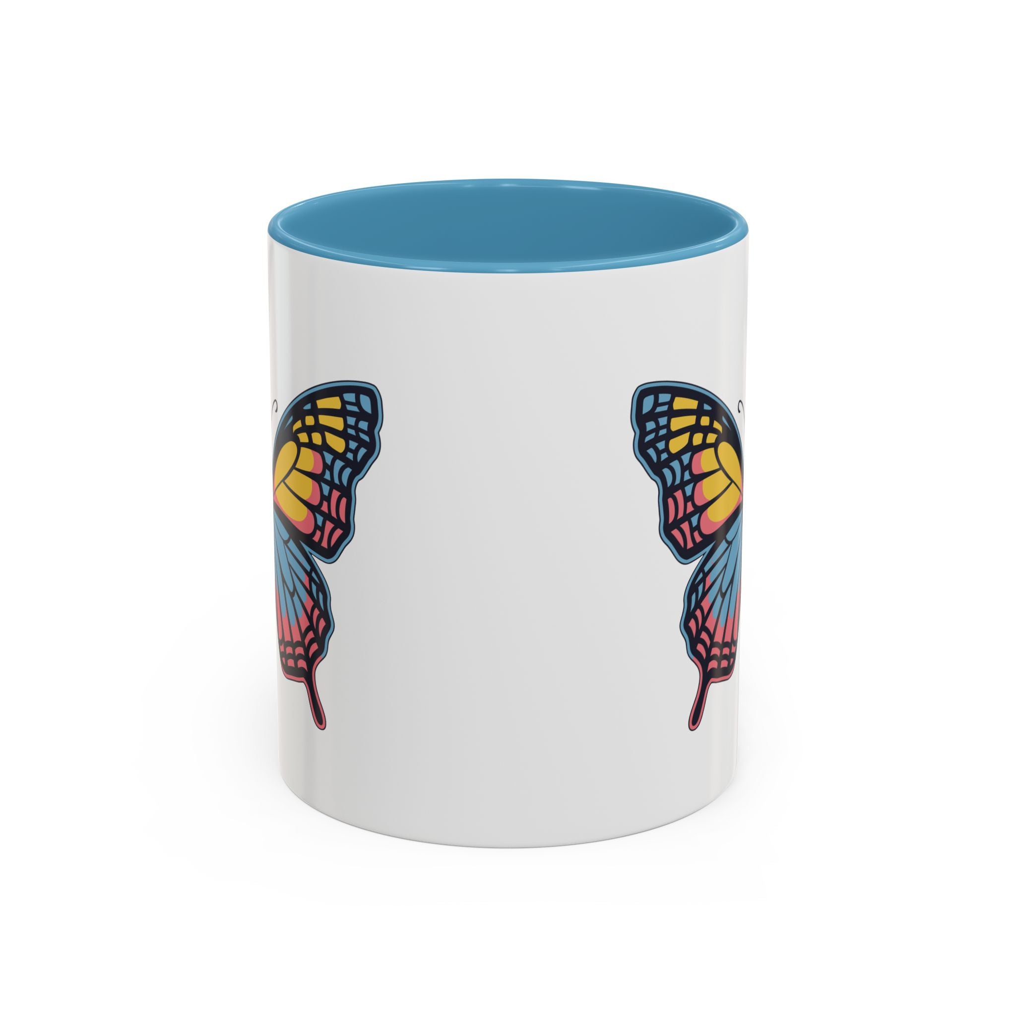 Butterfly Accent Coffee Mug (11, 15oz)