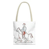 Riding Horse Tote Bag (AOP)