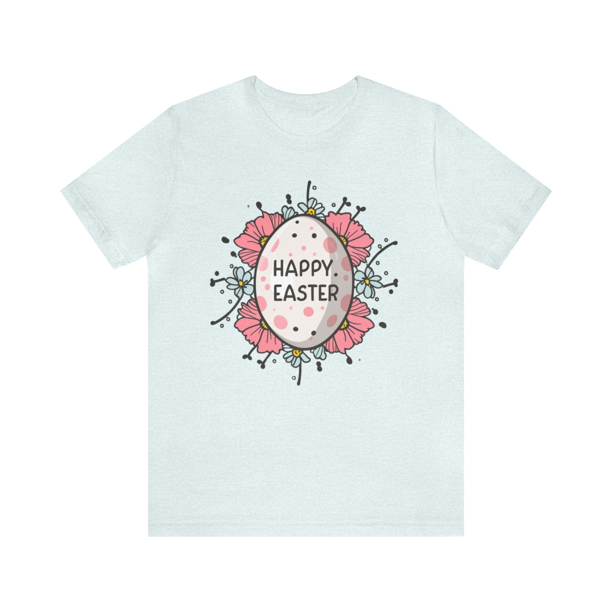 Happy Easter Unisex Jersey Short Sleeve Tee