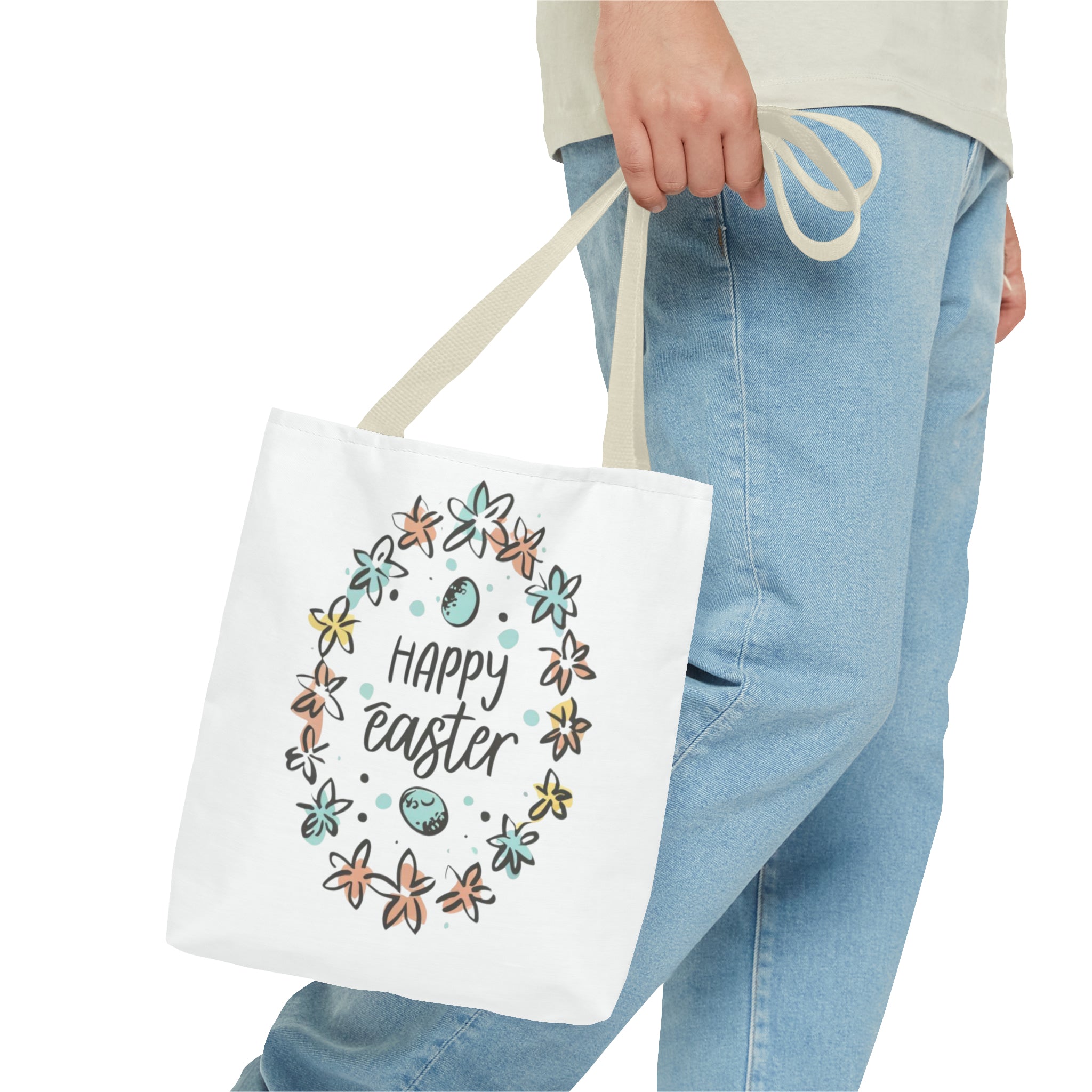 Happy Easter Tote Bag (AOP)