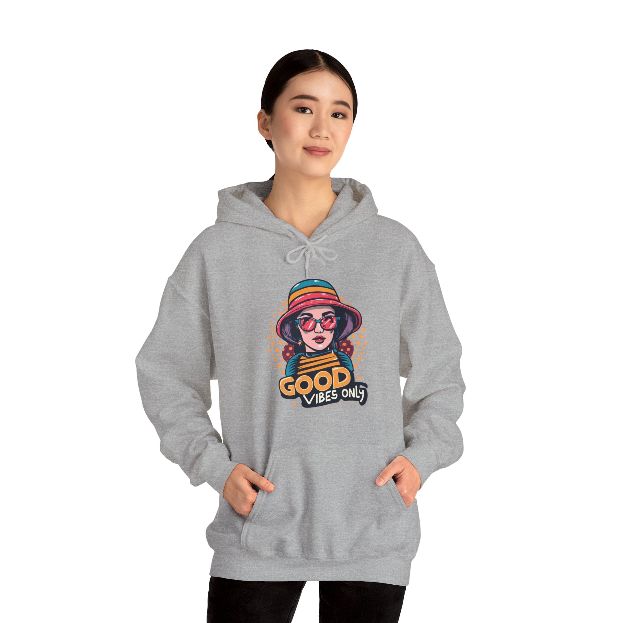 Good Vibes Only Unisex Heavy Blend™ Hooded Sweatshirt