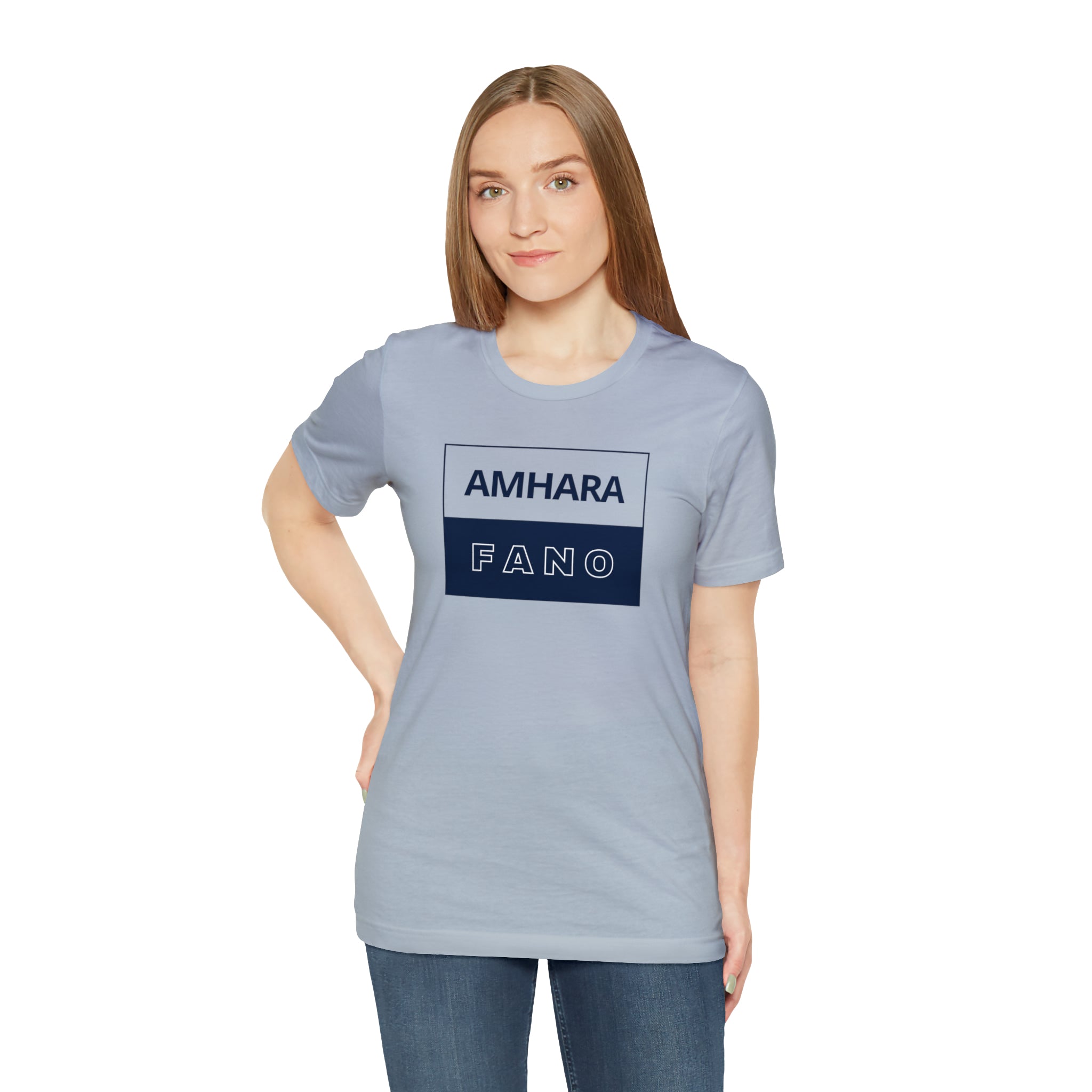 AMHARA FANO UNISEX JERSEY SHORT SLEEVE TEE