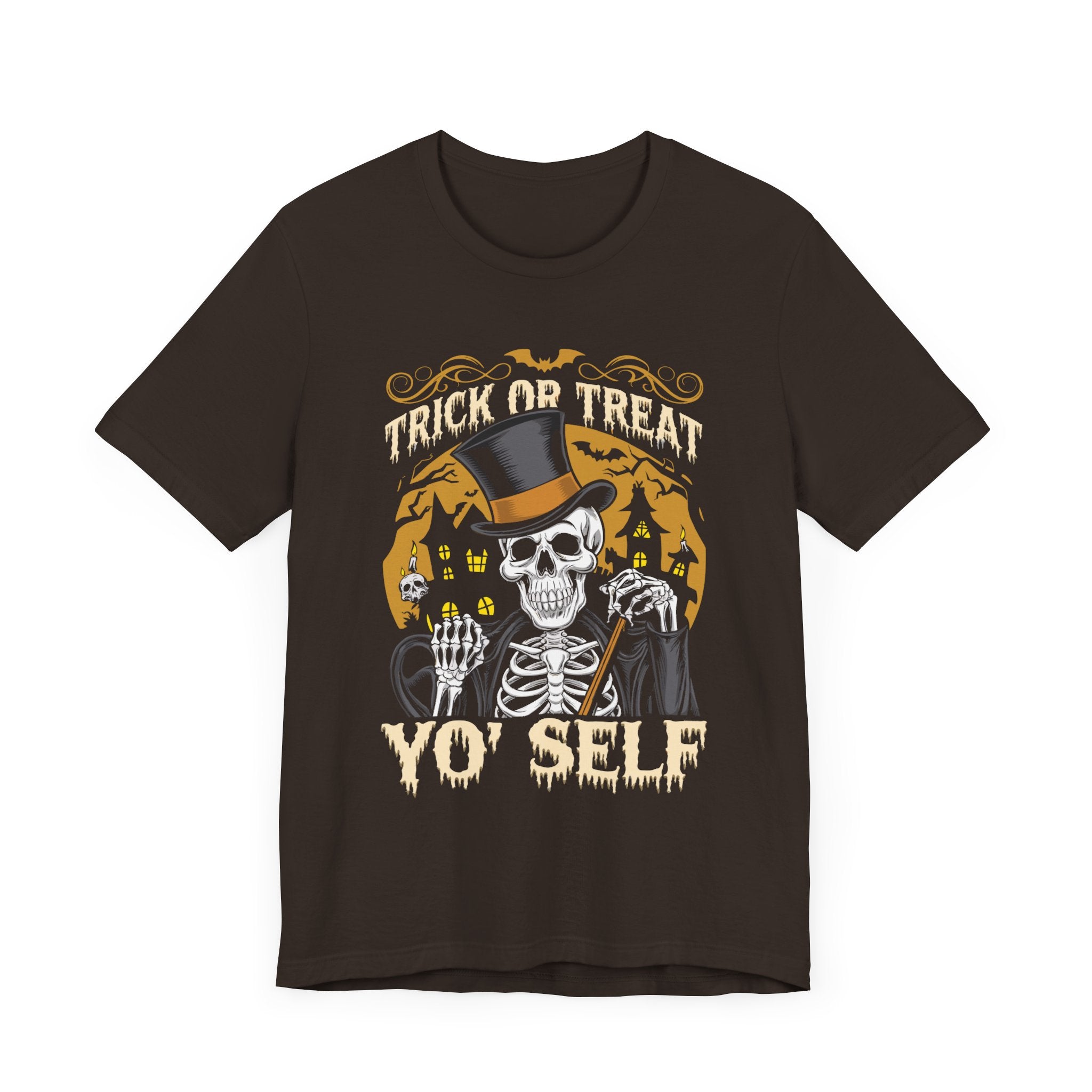 Trick or Treat yo Self Unisex Jersey Short Sleeve Tee