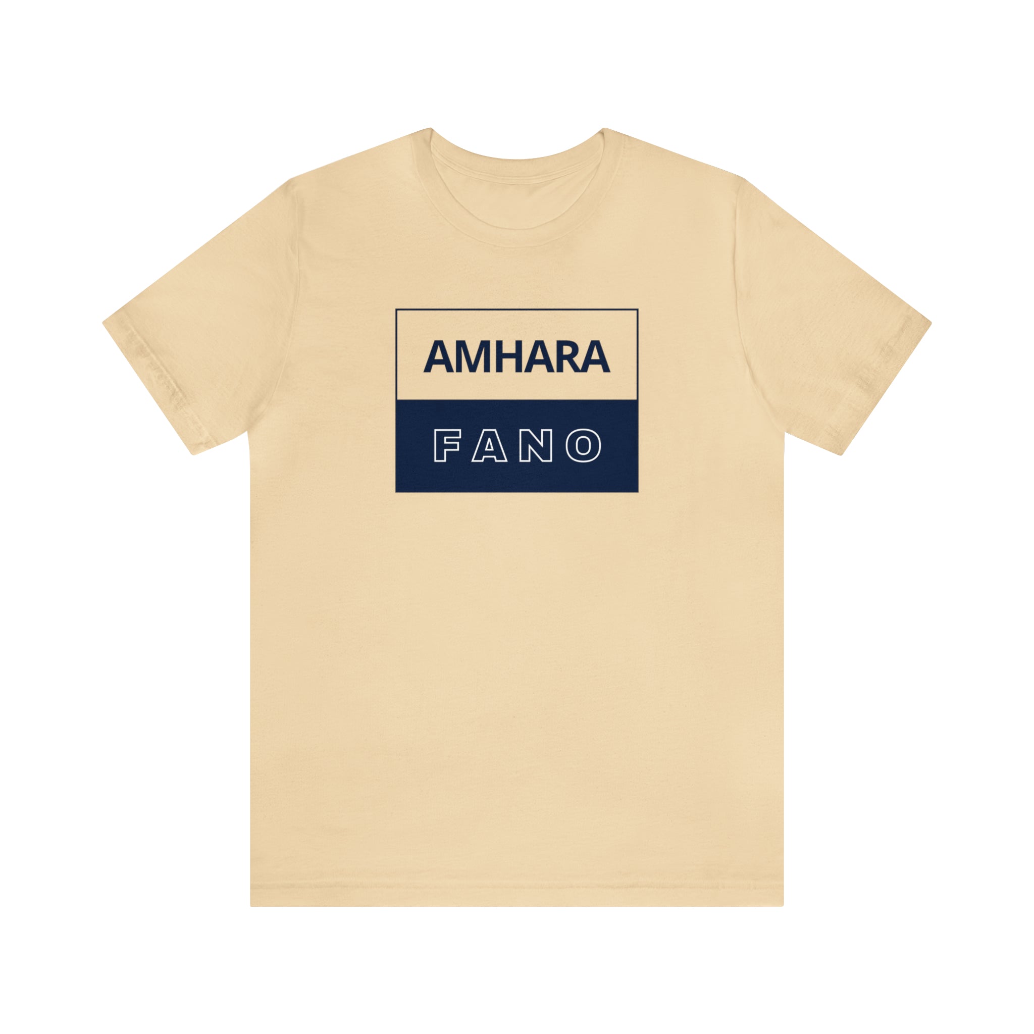 AMHARA FANO UNISEX JERSEY SHORT SLEEVE TEE