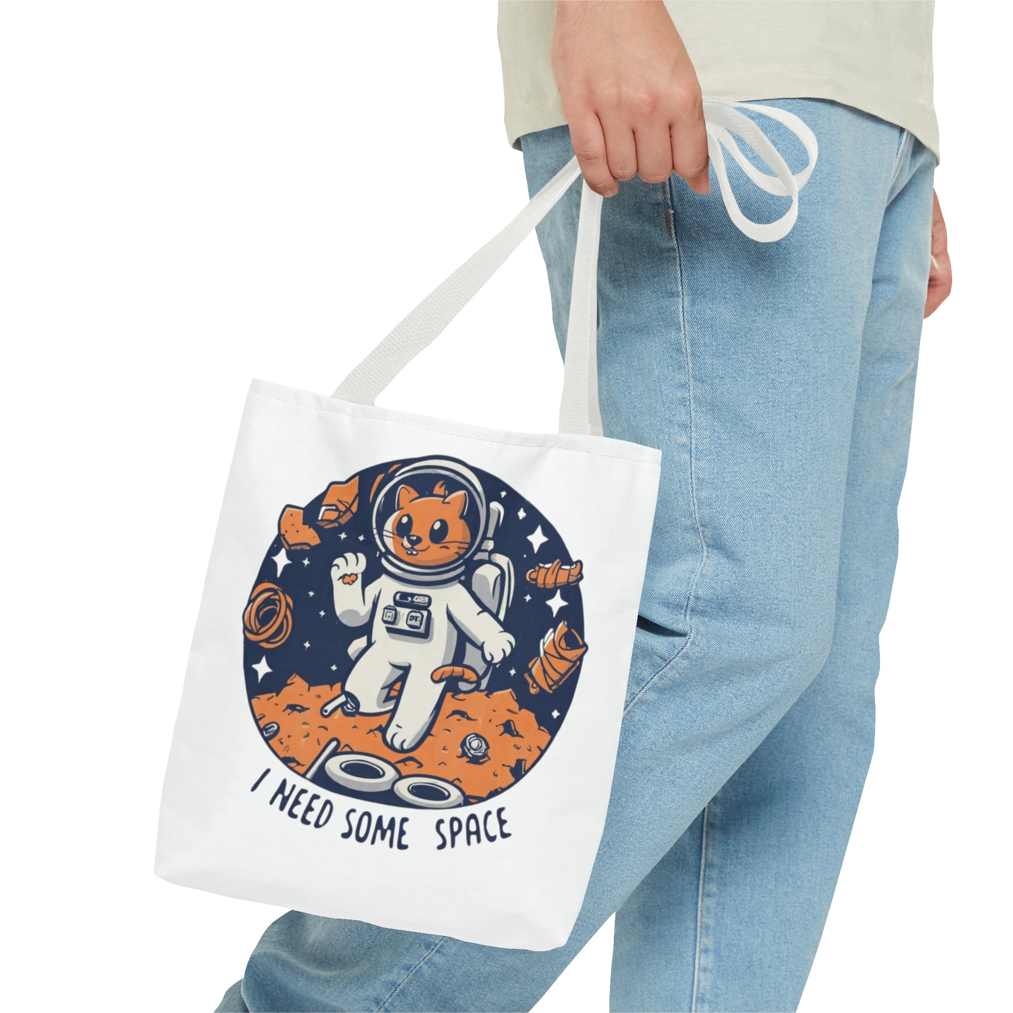 I Need Some Space Tote Bag (AOP)