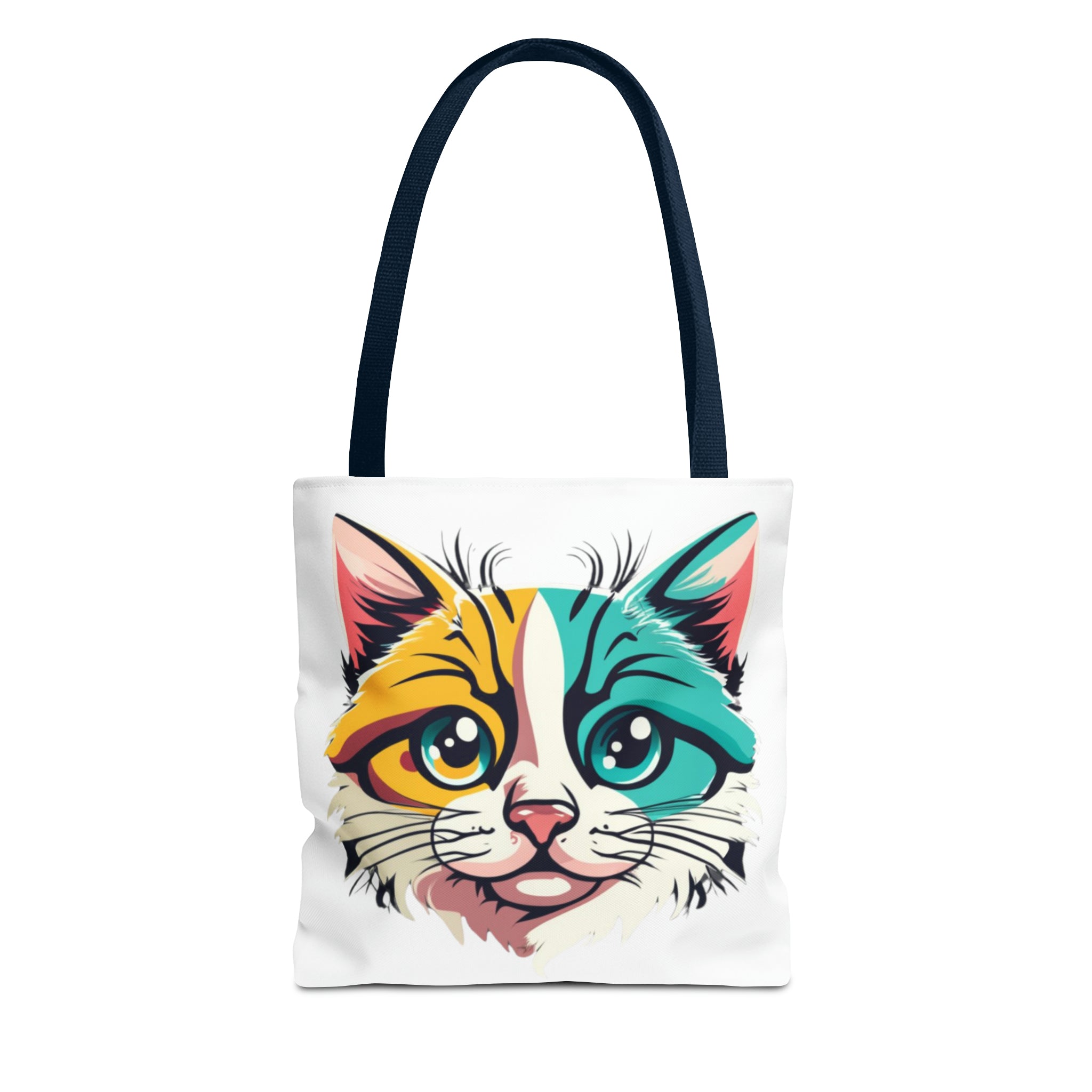 Cat Face Tote Bag (AOP)