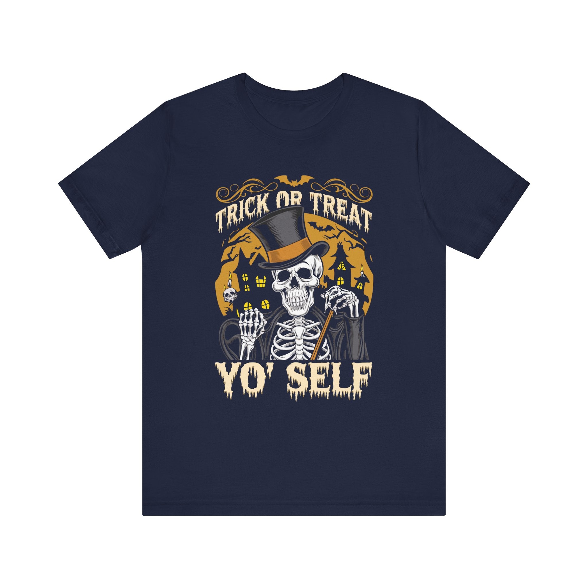 Trick or Treat yo Self Unisex Jersey Short Sleeve Tee