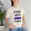 STAND WITH FANO UNISEX JERSEY TEE