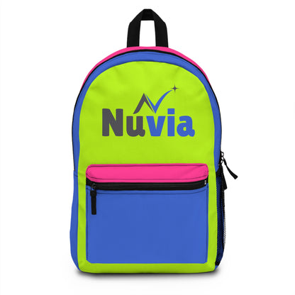 Nuvia lime green Backpack
