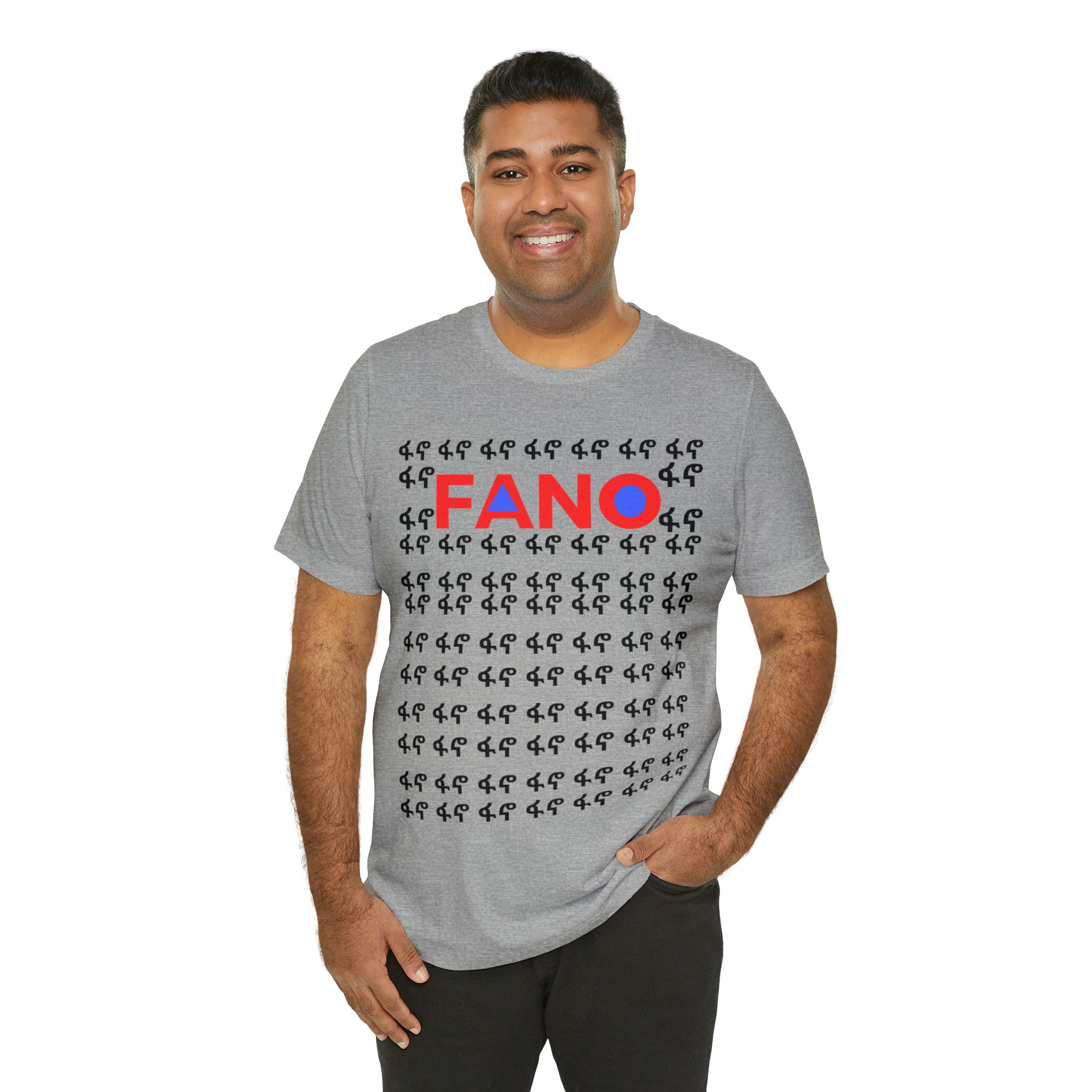 FANO FIDEL UNISEX JERSEY T-SHIRT