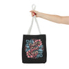 Don't Give Up Tote Bag (AOP)