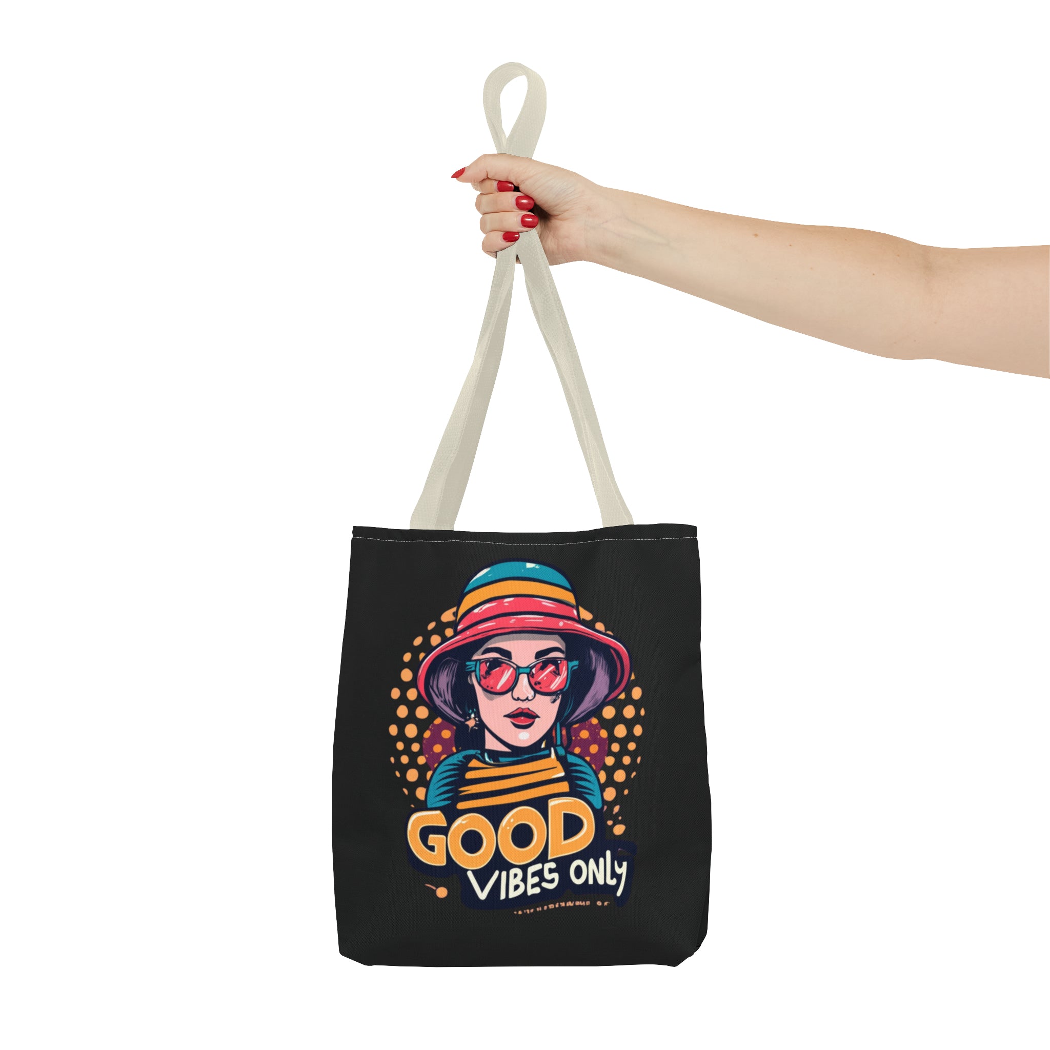 Good Vibes Only Tote Bag (AOP)