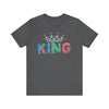 King Unisex Jersey Short Sleeve Tee