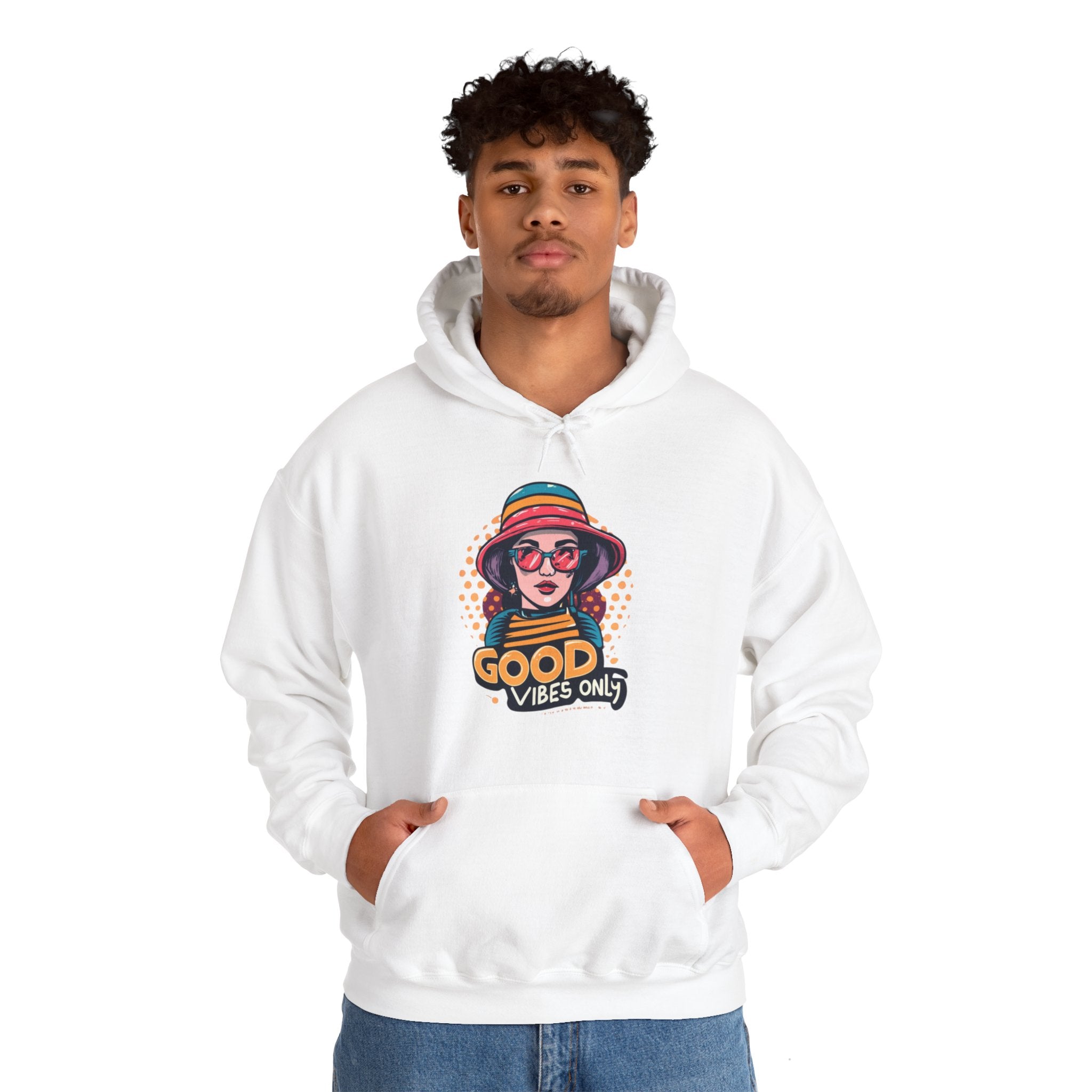 Good Vibes Only Unisex Heavy Blend™ Hooded Sweatshirt