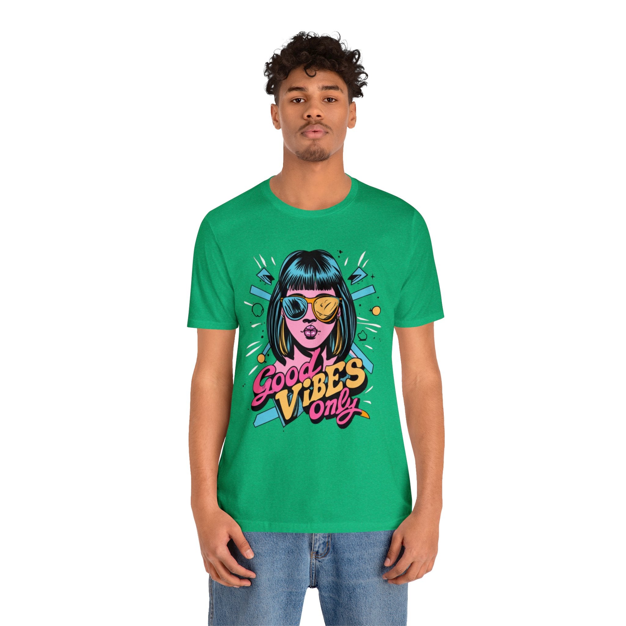 Good Vibes Only Unisex Jersey Short Sleeve Tee